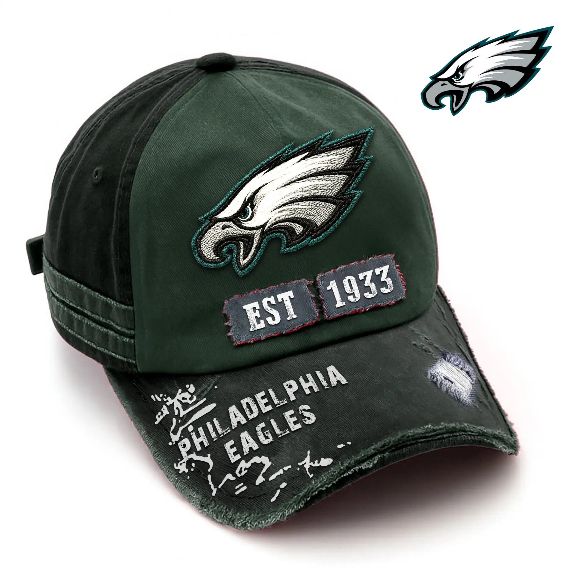 Philadelphia Eagles | Premium NFL Legacy Classic Cap TD – HuddleStyle.com - Main