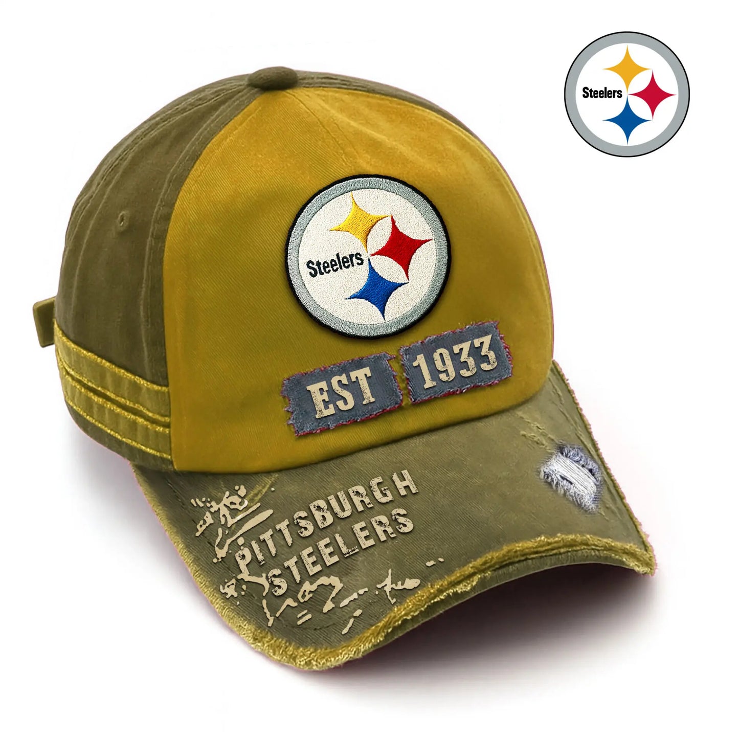 Pittsburgh Steelers | Premium NFL Legacy Classic Cap TD – HuddleStyle.com - Main