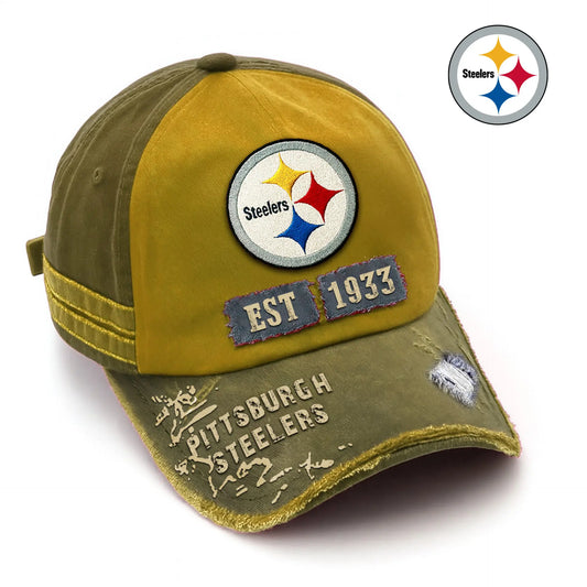 Pittsburgh Steelers | Premium NFL Legacy Classic Cap TD – HuddleStyle.com - Main