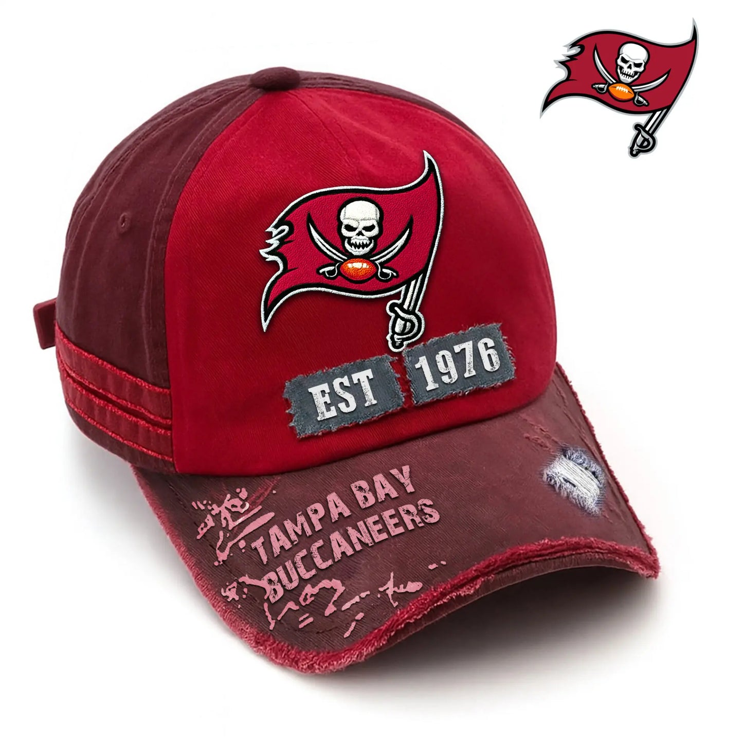Tampa Bay Buccaneers | Premium NFL Legacy Classic Cap TD – HuddleStyle.com - Main