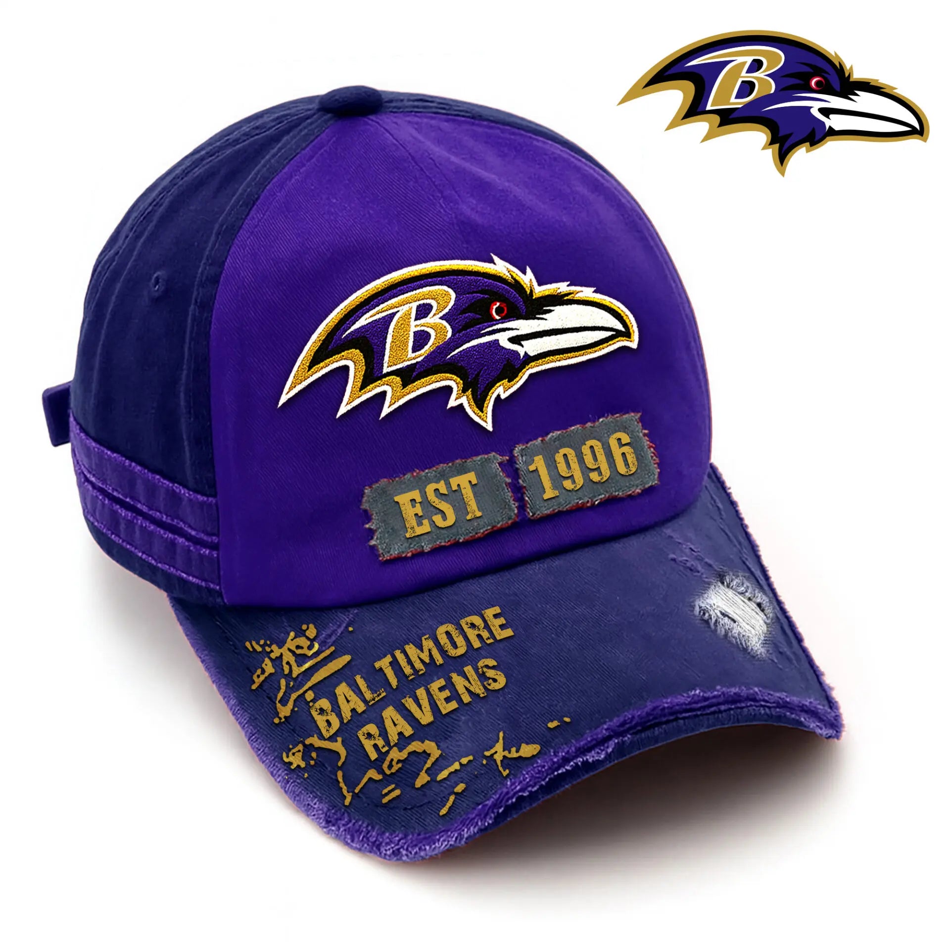 Baltimore Ravens | Premium NFL Legacy Classic Cap TD – HuddleStyle.com - Main
