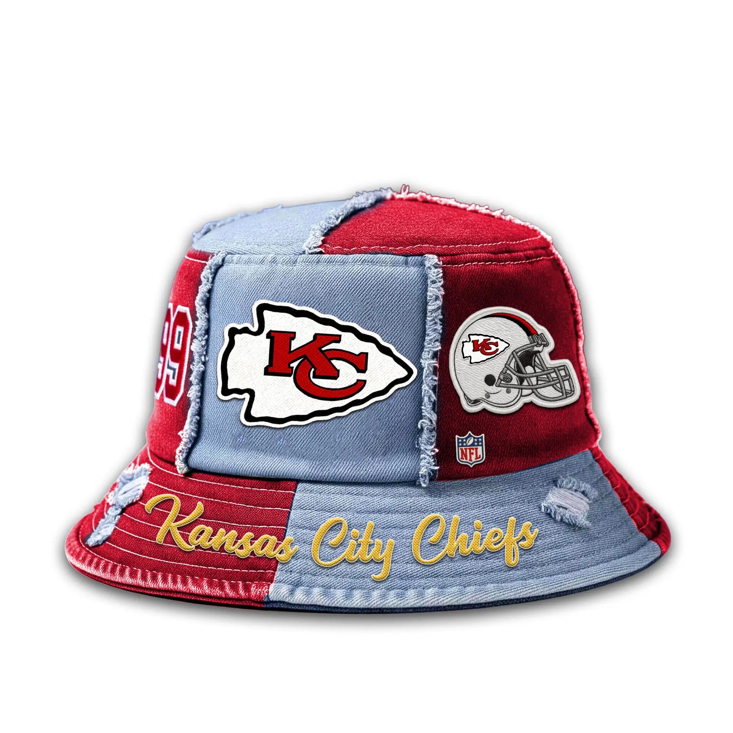 Kansas City Chiefs | Premium Bucket Hat TD – HuddleStyle.com - Image 2