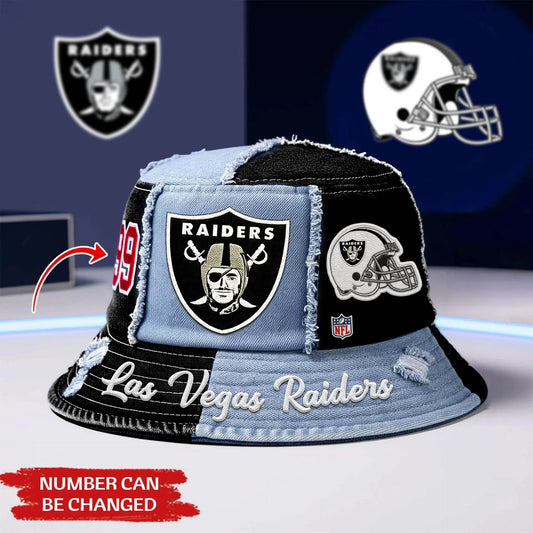 Las Vegas Raiders | Premium Bucket Hat TD – HuddleStyle.com - Main