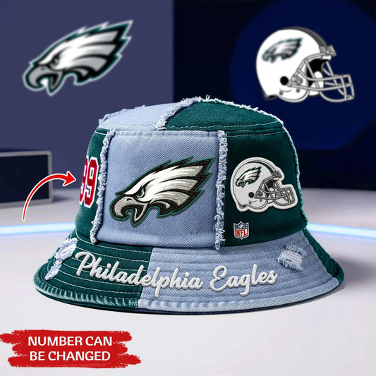 Philadelphia Eagles | Premium Bucket Hat TD – HuddleStyle.com - Main