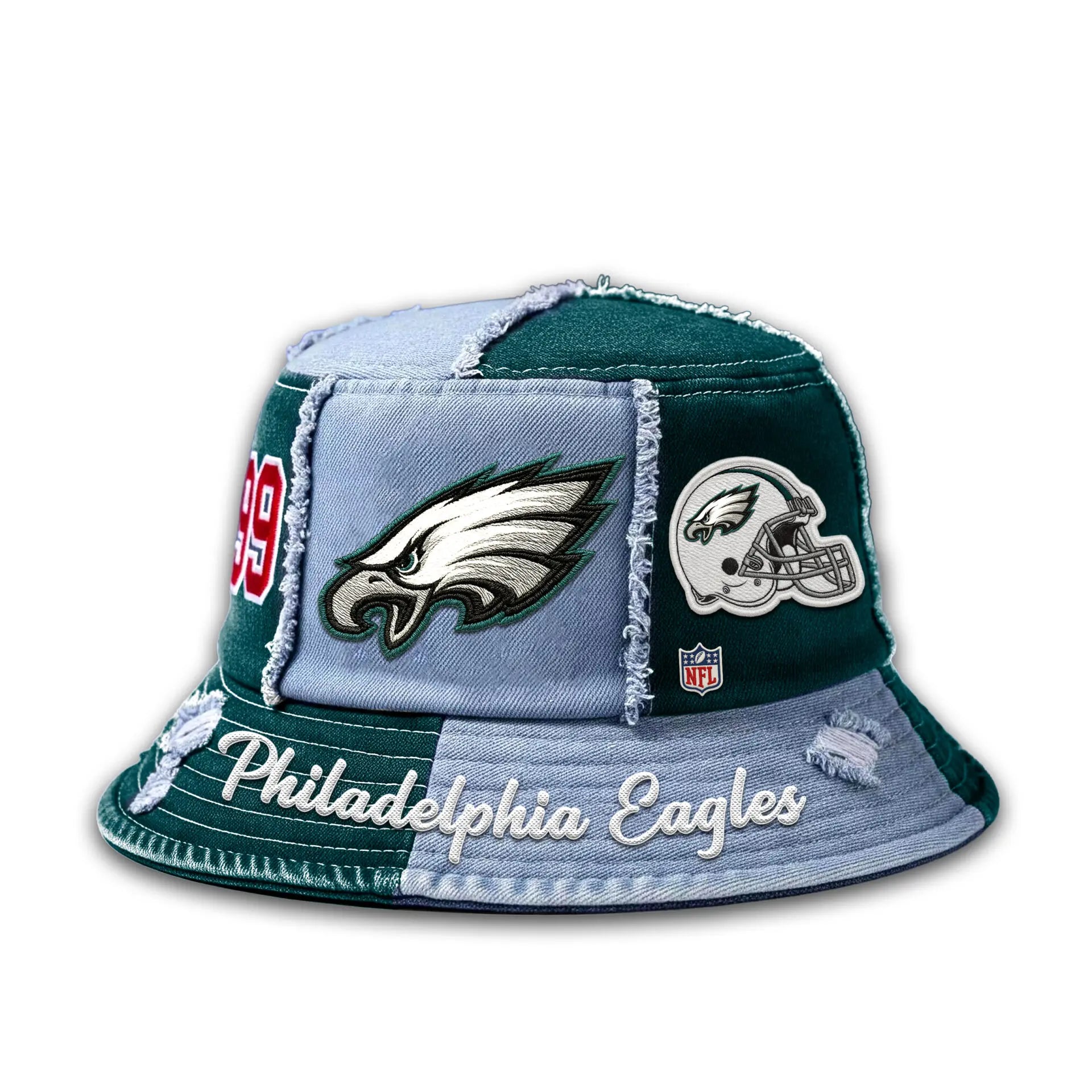 Philadelphia Eagles | Premium Bucket Hat TD – HuddleStyle.com - Image 2