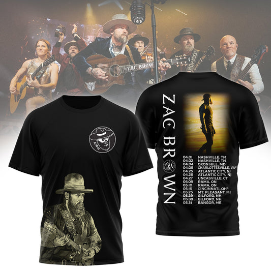 PREMIUM | Zac Brown Band 3D SHIRT NTY