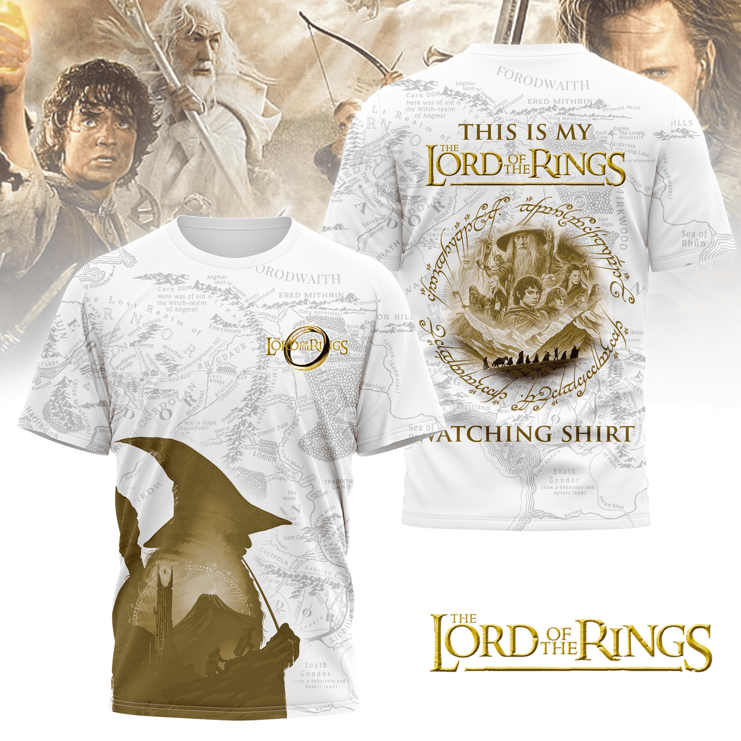PREMIUM LOTR 3D SHIRT NY