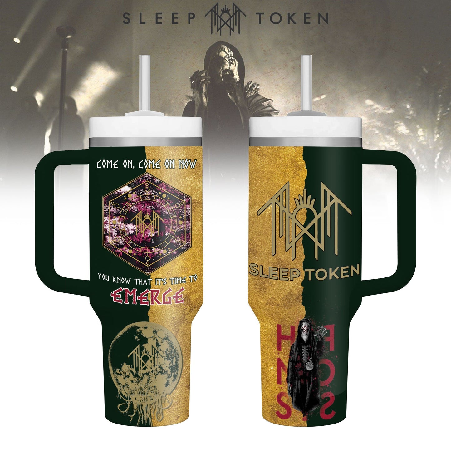 STLK 40oz Tumbler With Handle NY