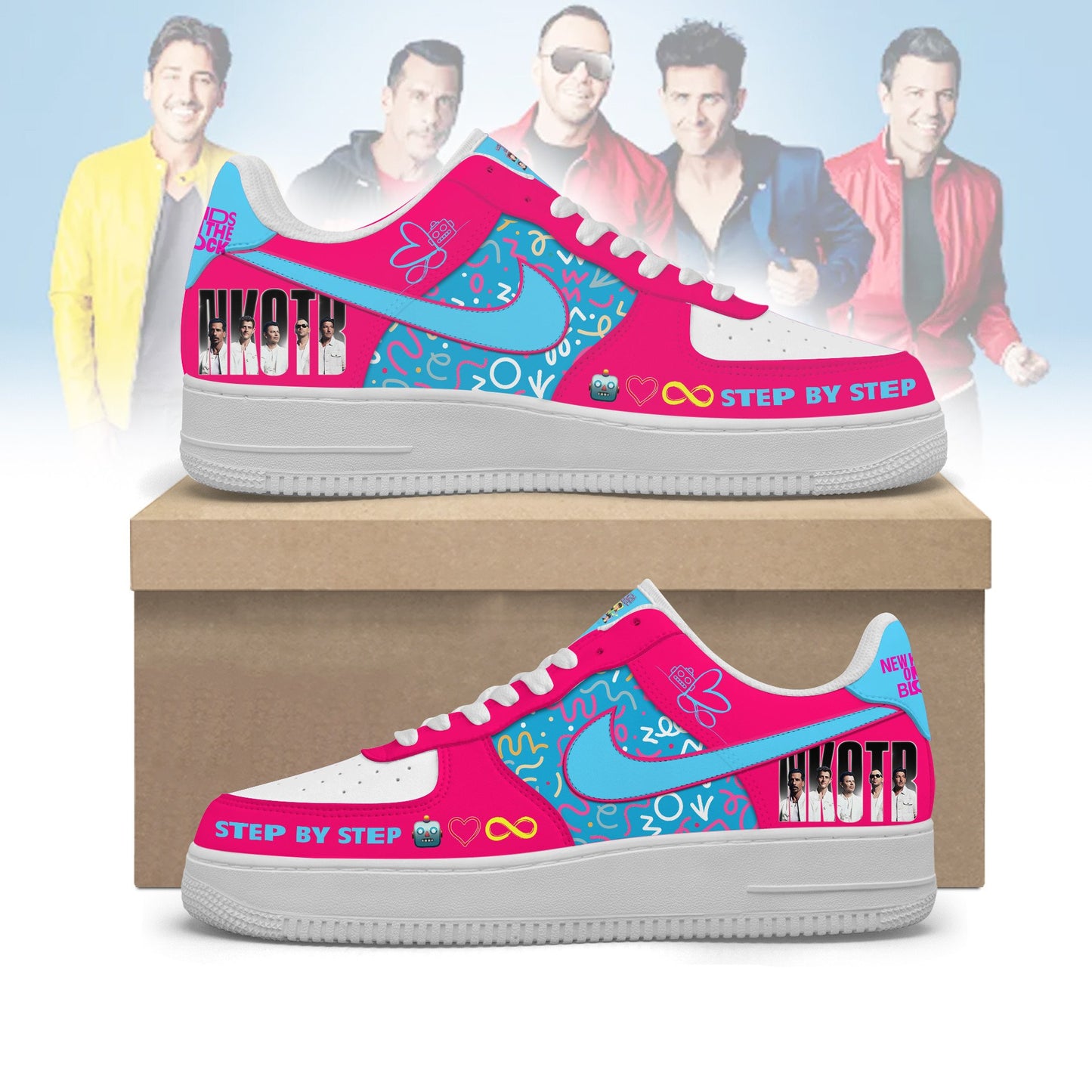 NKOTB | Personalized AF1 Limited Edition
