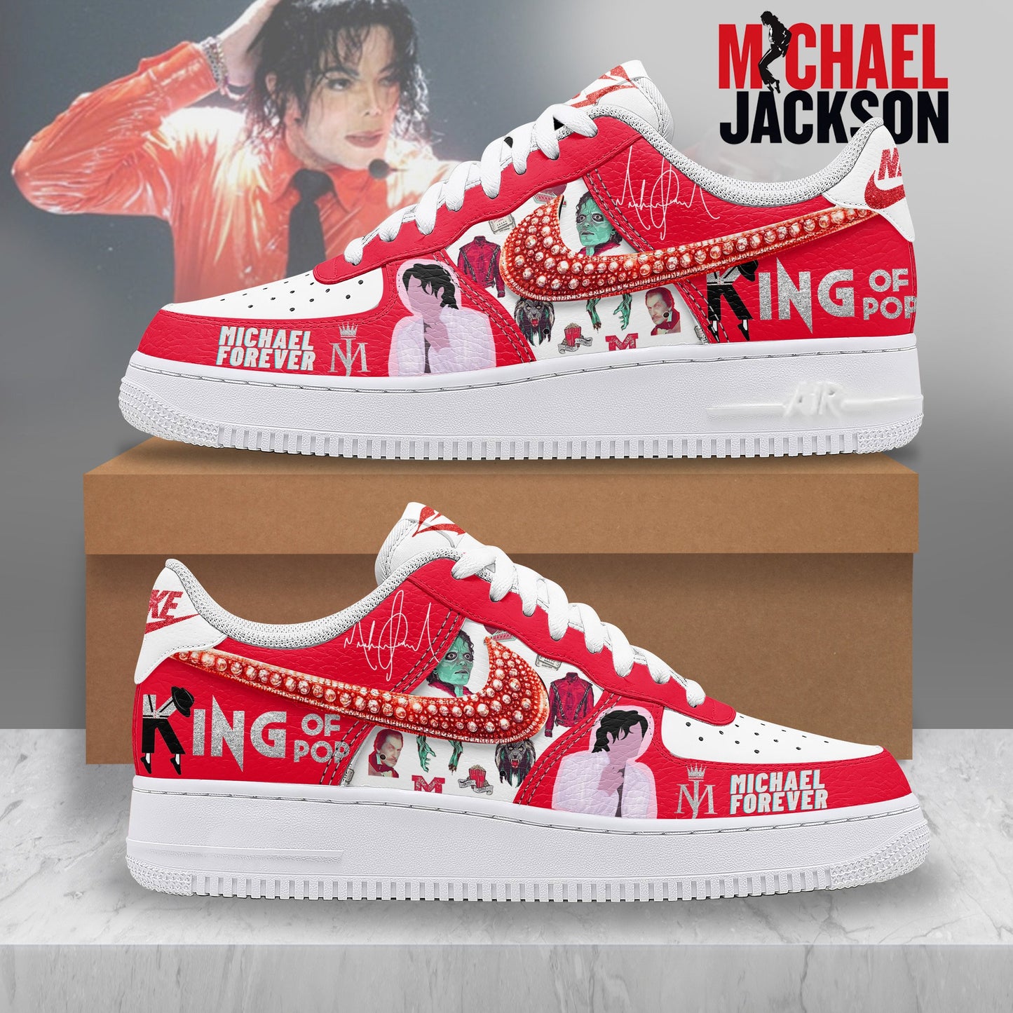 MJS | Personalized AF1 Limited Edition NY DB