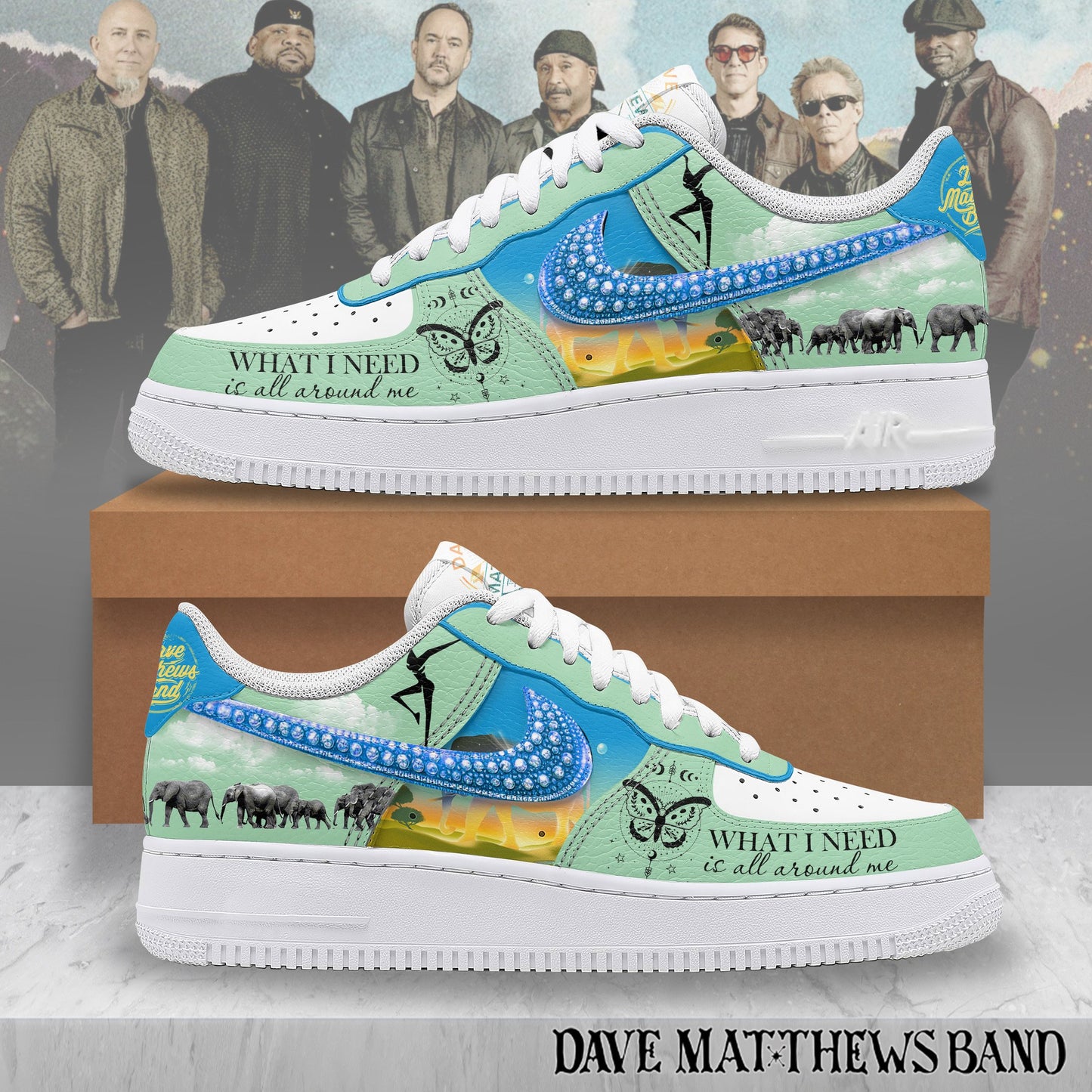 DMB | Personalized AF1 Limited Edition NY DB