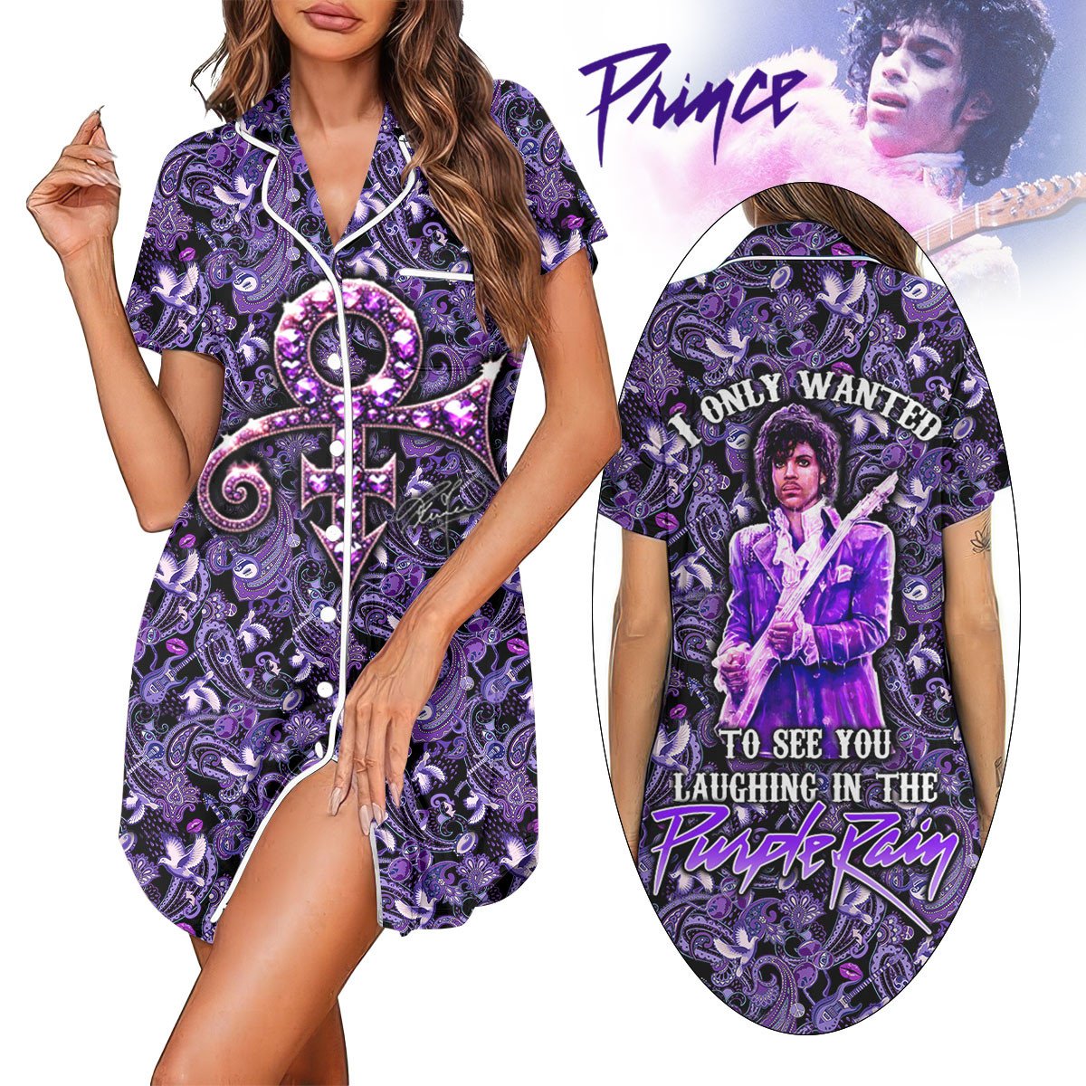 PRCE | PREMIUM BUTTON DOWN SLEEP SHIRTS TD DB