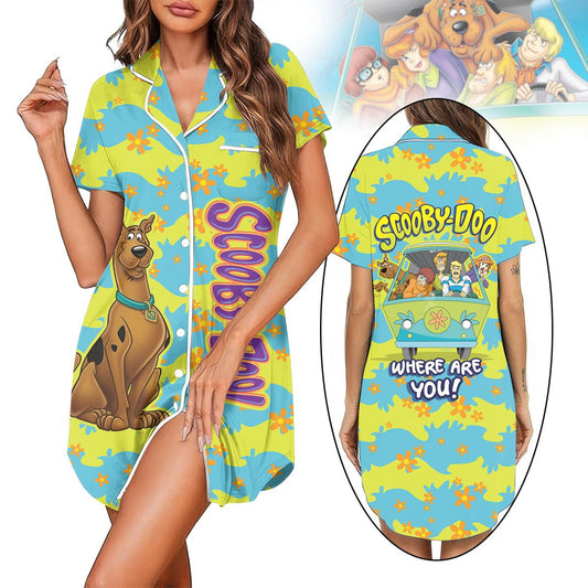 SCBD | PREMIUM BUTTON DOWN SLEEP SHIRTS TD DB