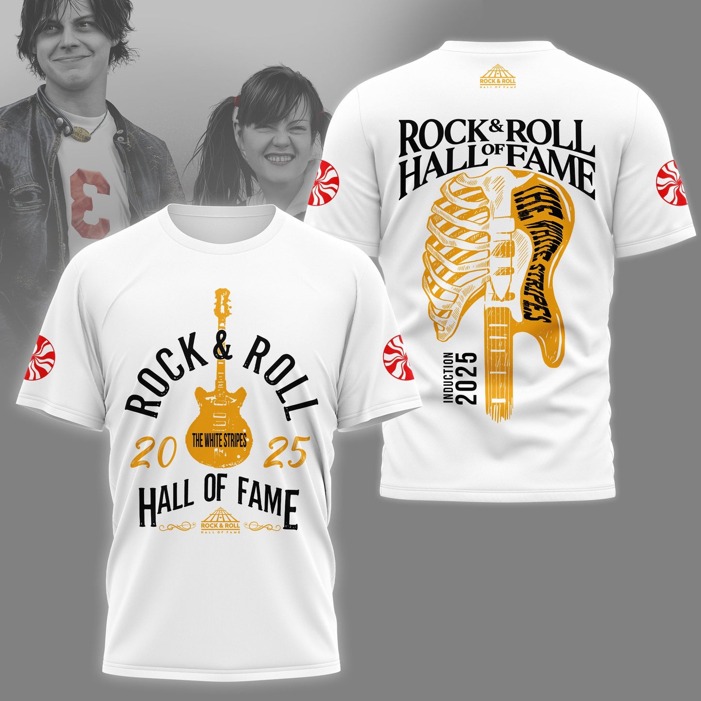 The White Stripes | PREMIUM 3D SHIRT NY DB