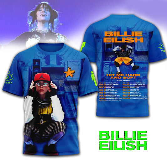 Billie Eilish | PREMIUM 3D SHIRT TD DB