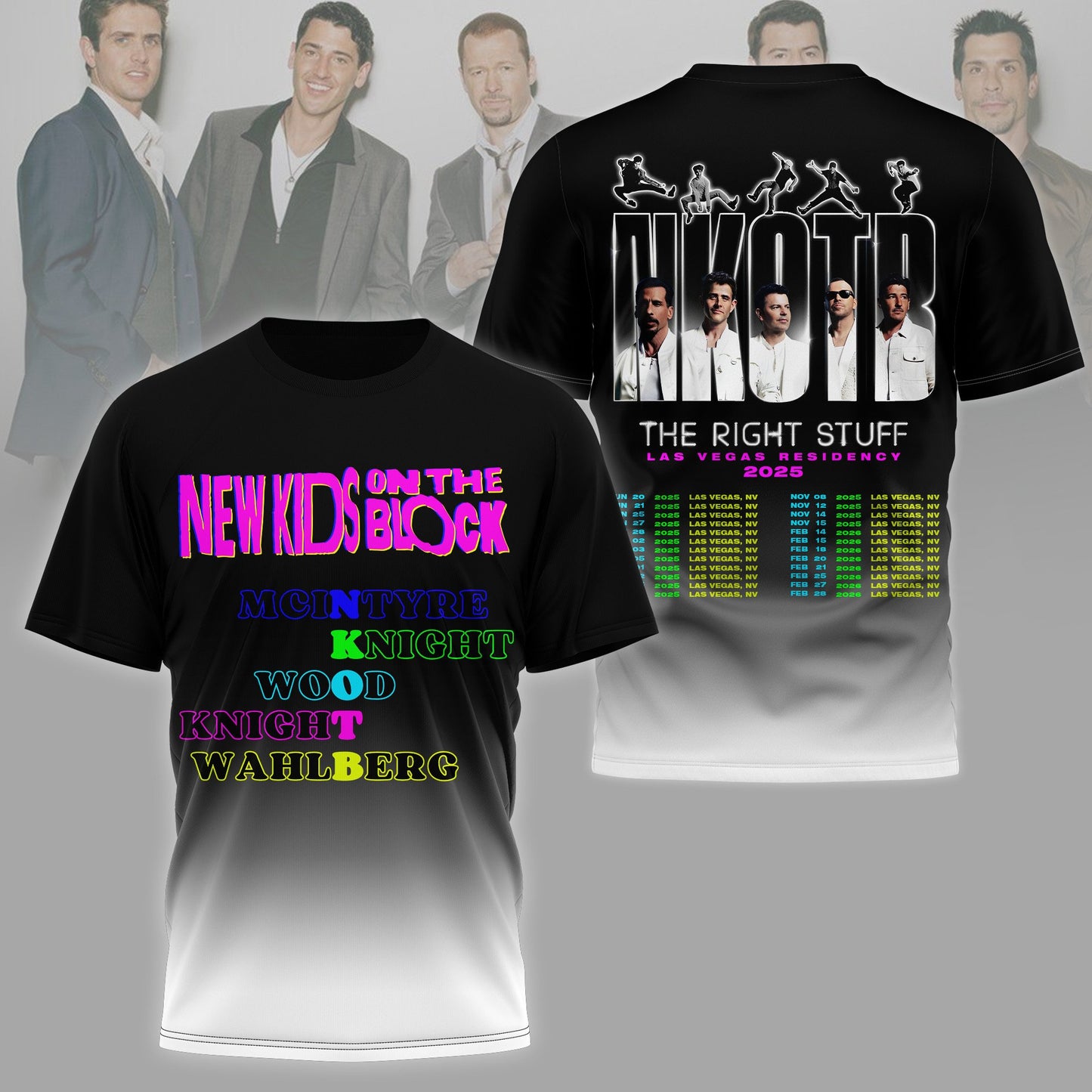 NKOTB | PREMIUM 3D SHIRT NY DB