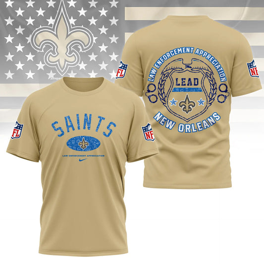 New Orleans Saints | Premium Law Appreciation Month 3D Shirt NY – HuddleStyle.com - Main