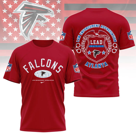 Atlanta Falcons | Premium Law Appreciation Month 3D Shirt NY – HuddleStyle.com - Main