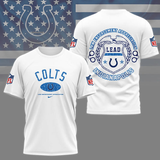 Indianapolis Colts | Premium Law Appreciation Month 3D Shirt NY – HuddleStyle.com - Main