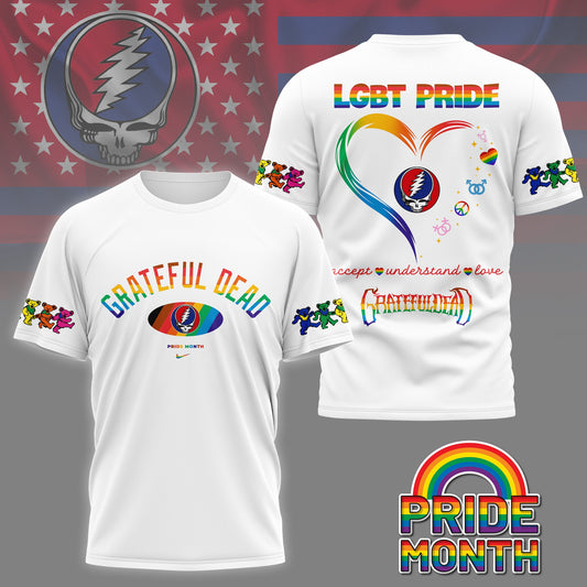 GRATEFUL DEAD PRIDE MONTH 3D SHIRT NY