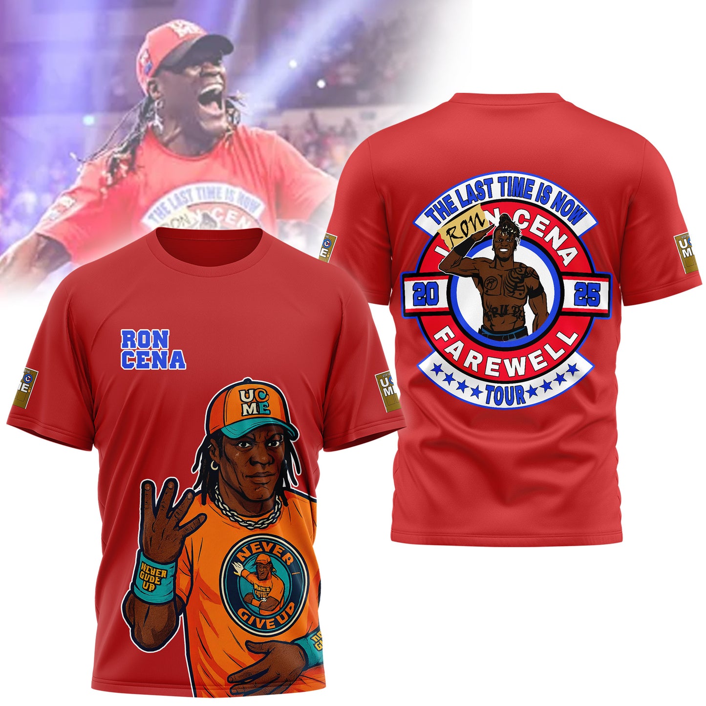 PREMIUM WWE 3D SHIRT NY