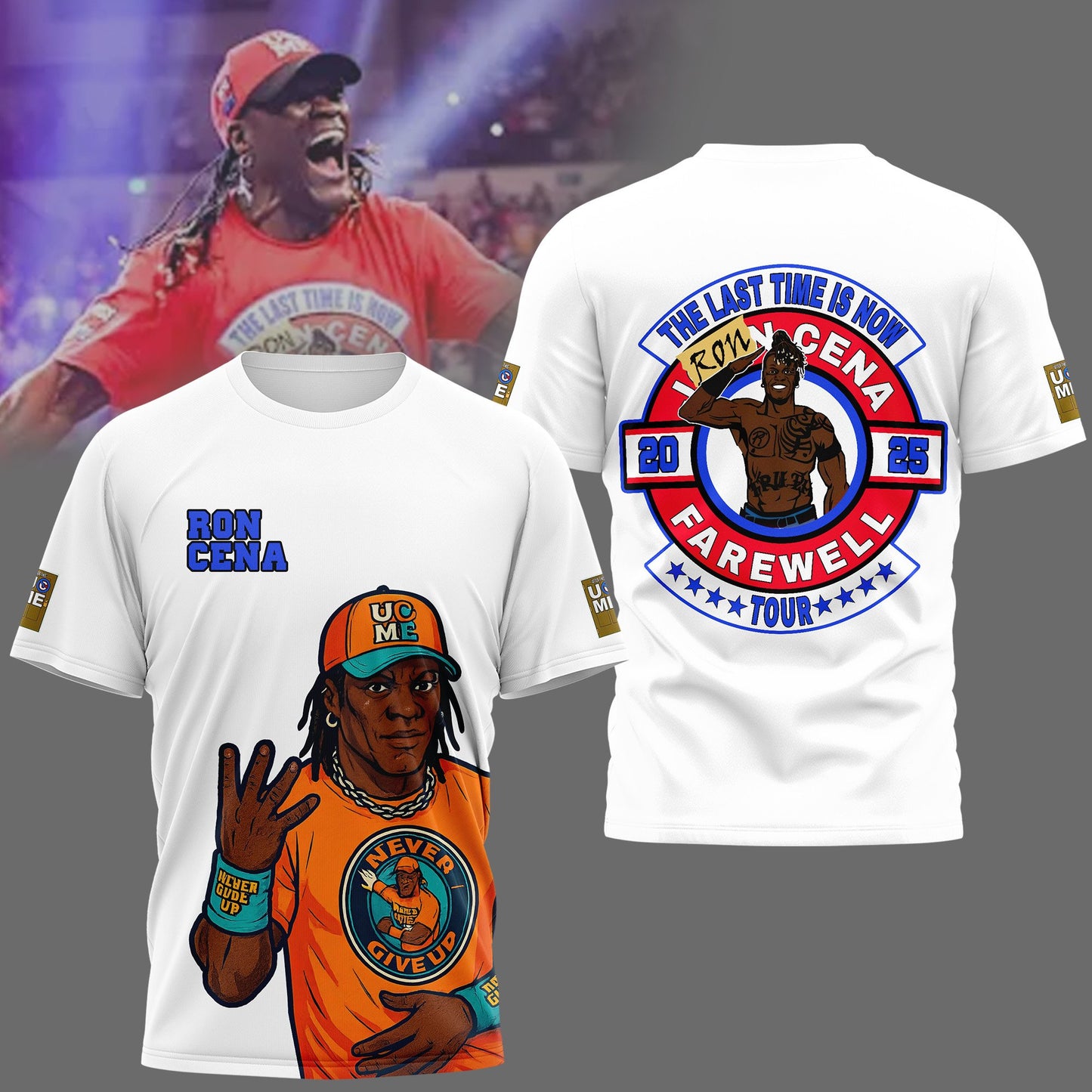 PREMIUM WWE 3D SHIRT NY