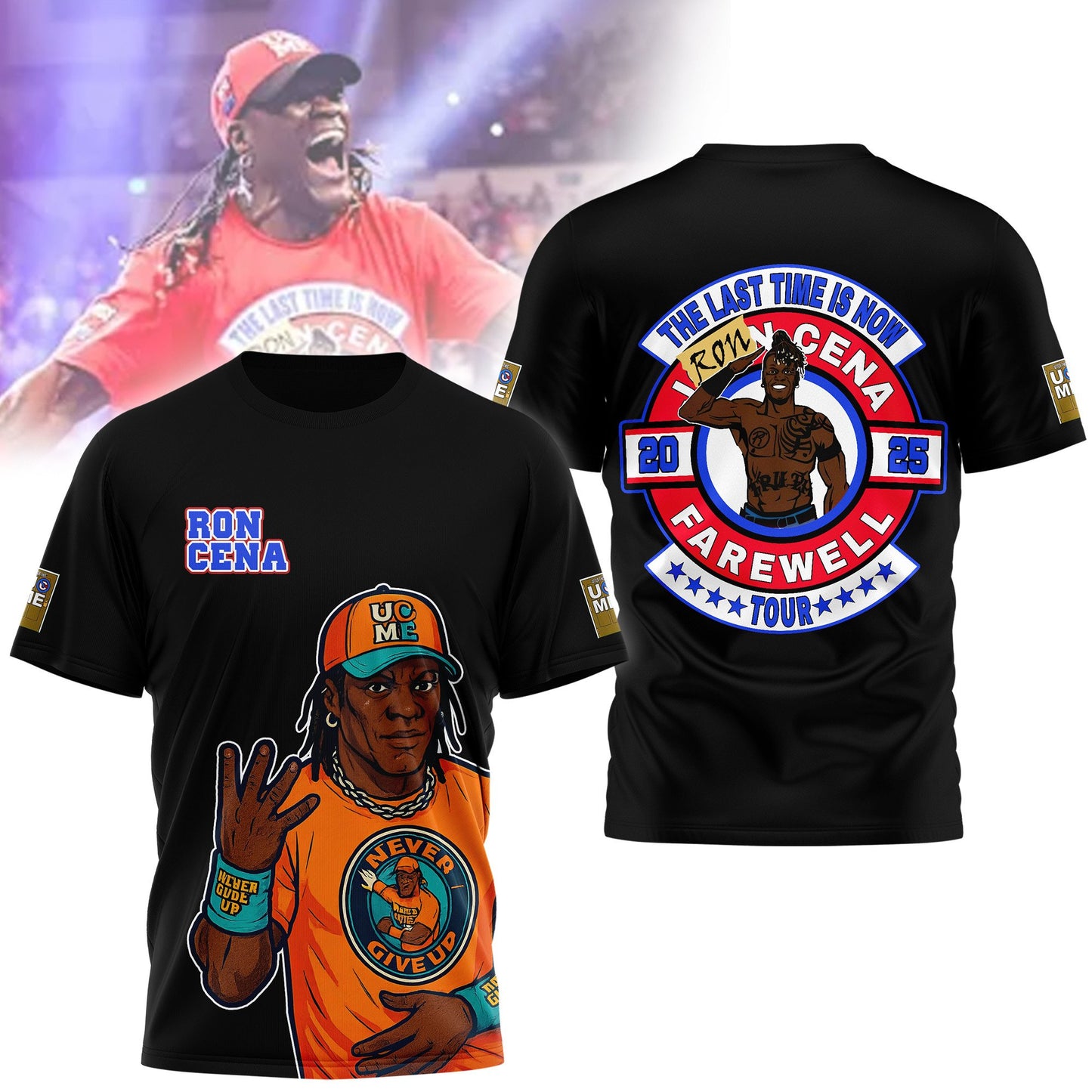PREMIUM WWE 3D SHIRT NY