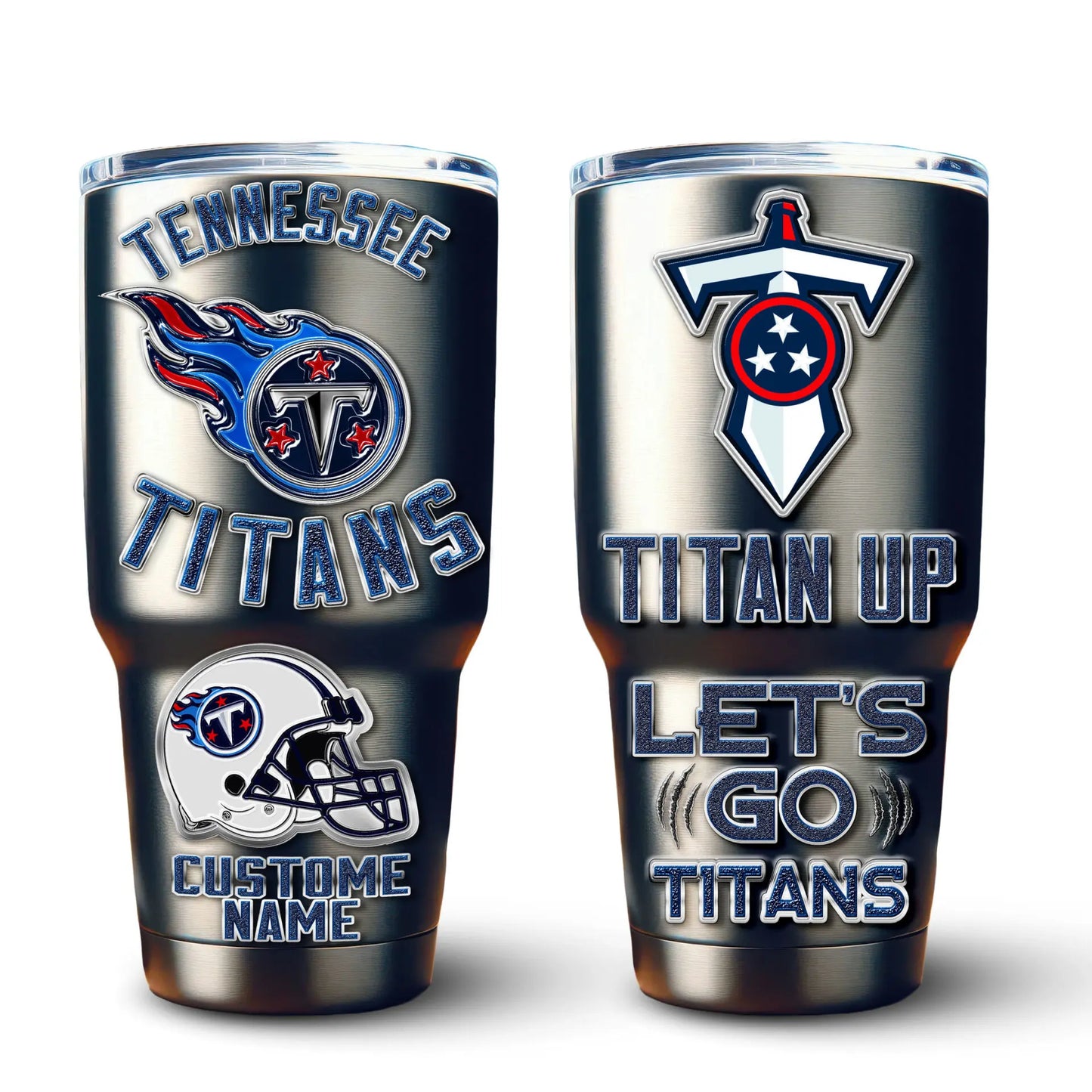 Tennessee Titans | PREMIUM TUMBLER TD – HuddleStyle.com - Image 3