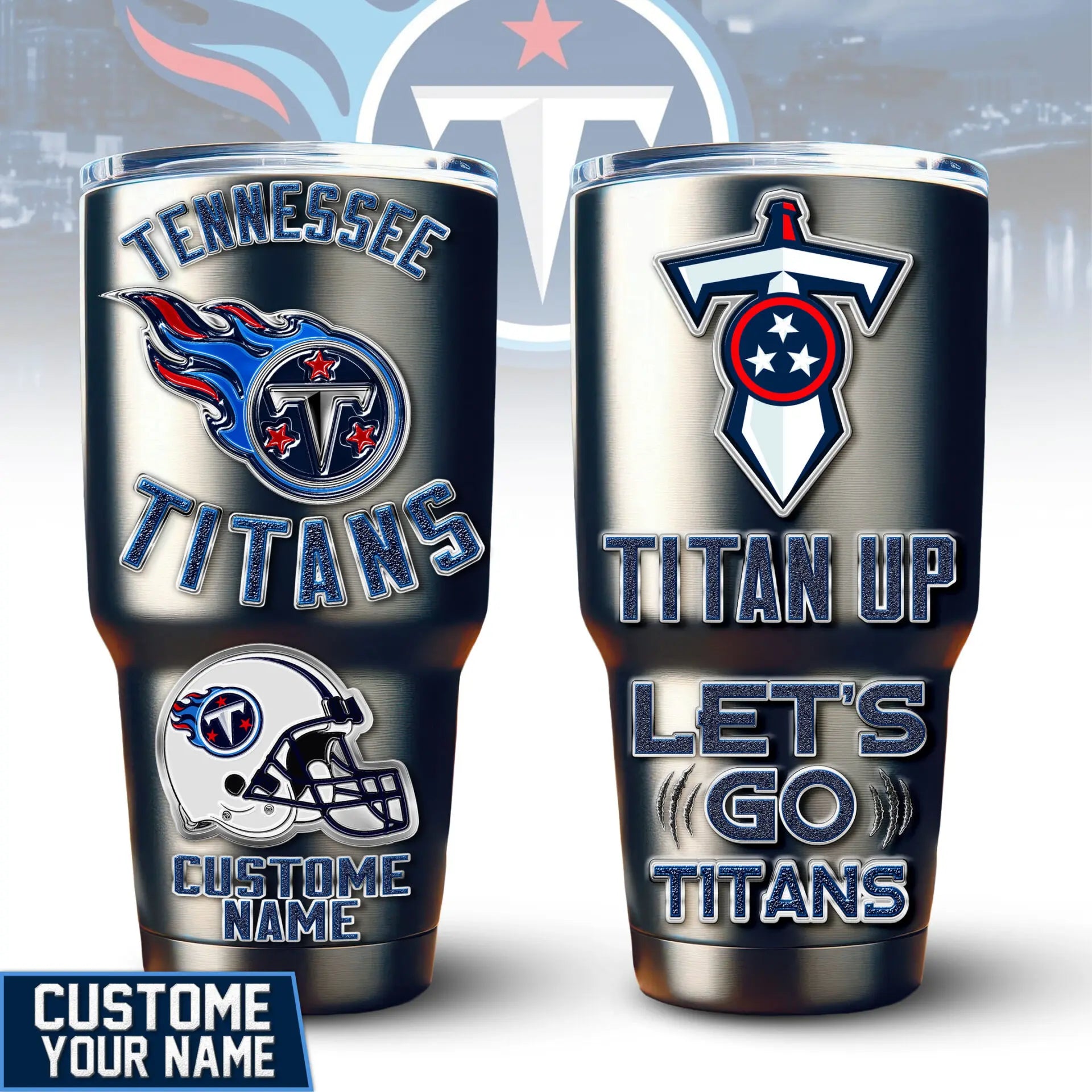Tennessee Titans | PREMIUM TUMBLER TD – HuddleStyle.com - Main