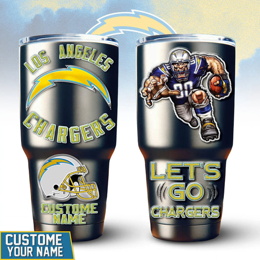 Los Angeles Chargers | PREMIUM TUMBLER TD – HuddleStyle.com - Main