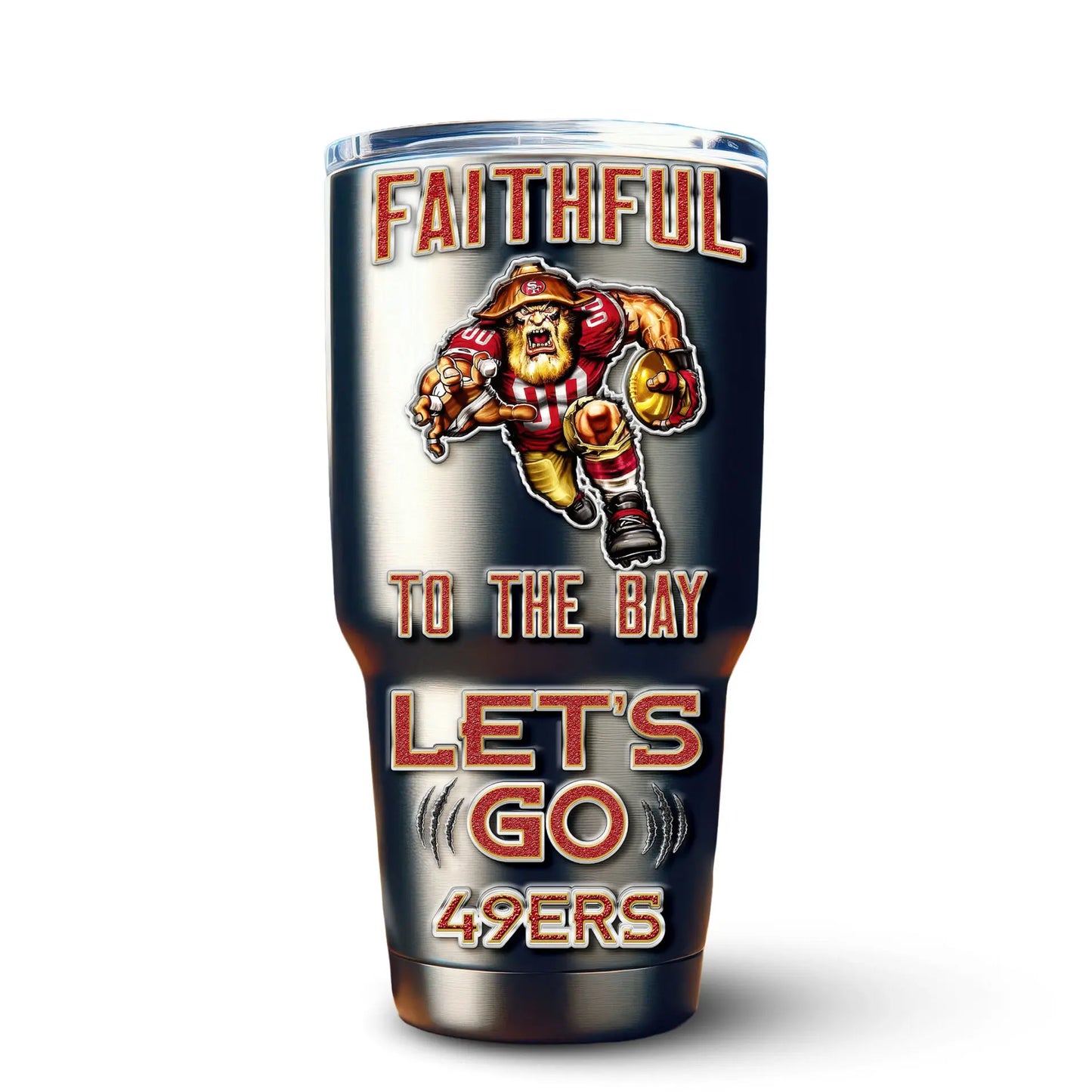 San Francisco 49ers | PREMIUM TUMBLER TD – HuddleStyle.com - Main