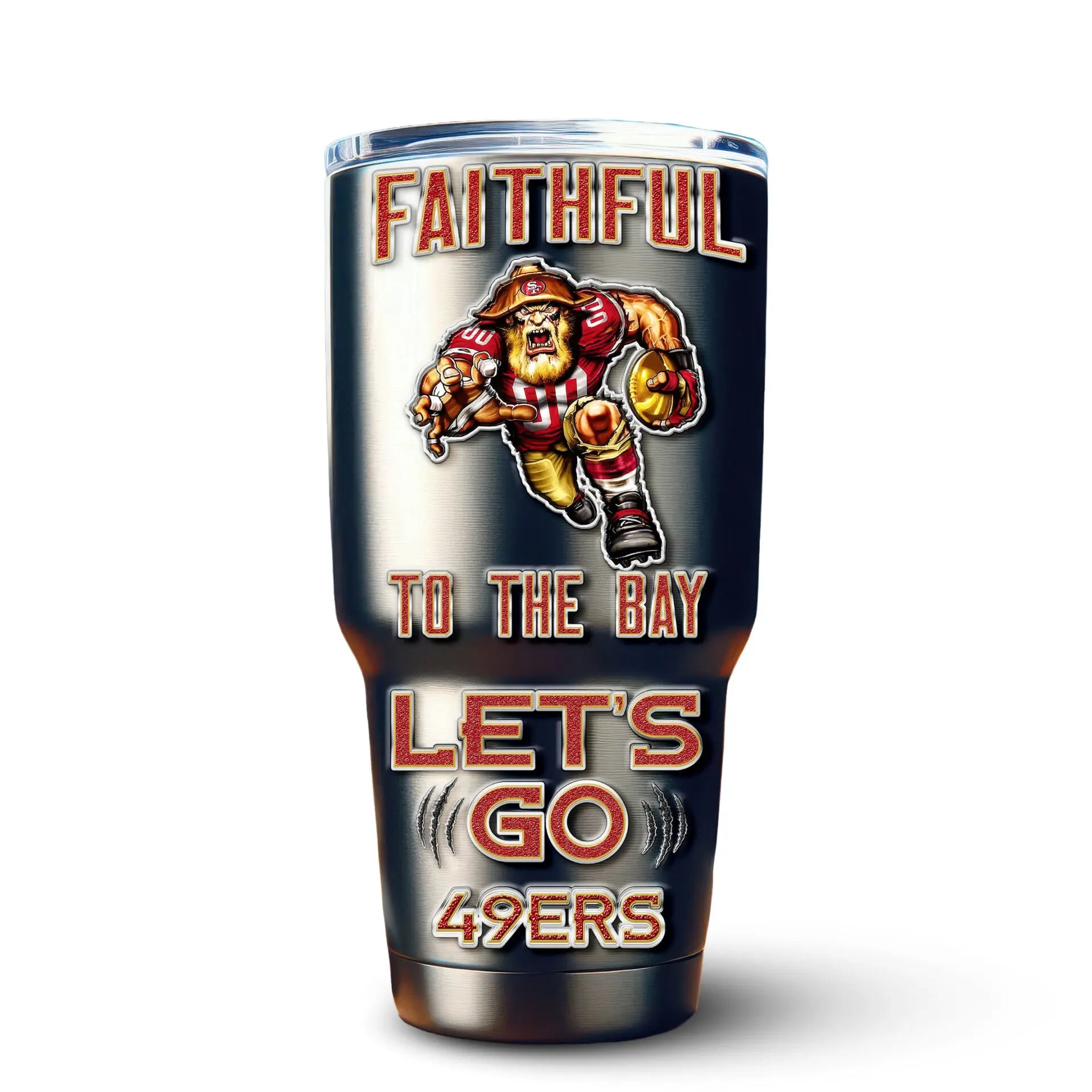 San Francisco 49ers | PREMIUM TUMBLER TD – HuddleStyle.com - Main