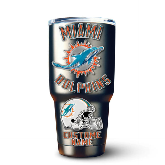 Miami Dolphins | PREMIUM TUMBLER TD – HuddleStyle.com - Main