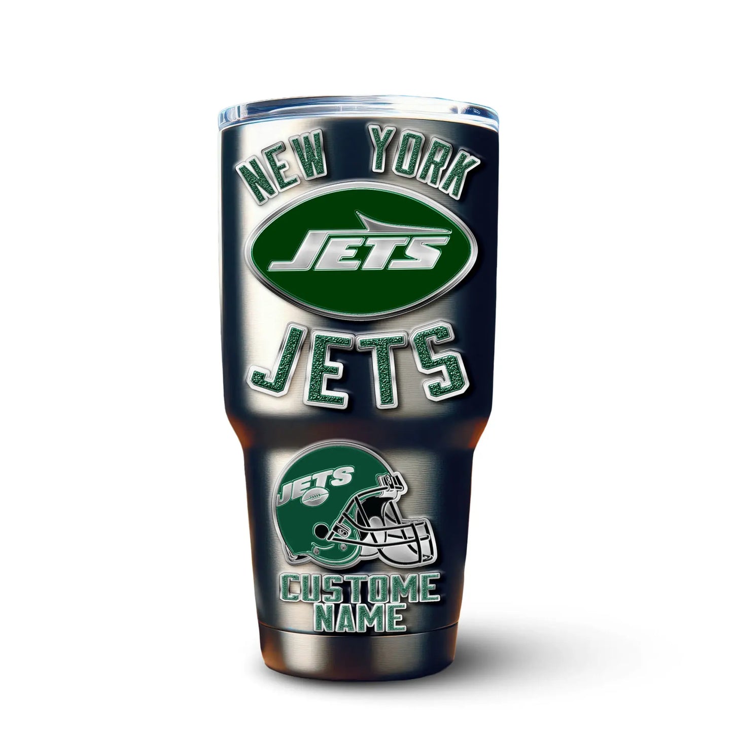 New York Jets | PREMIUM TUMBLER TD – HuddleStyle.com - Image 3