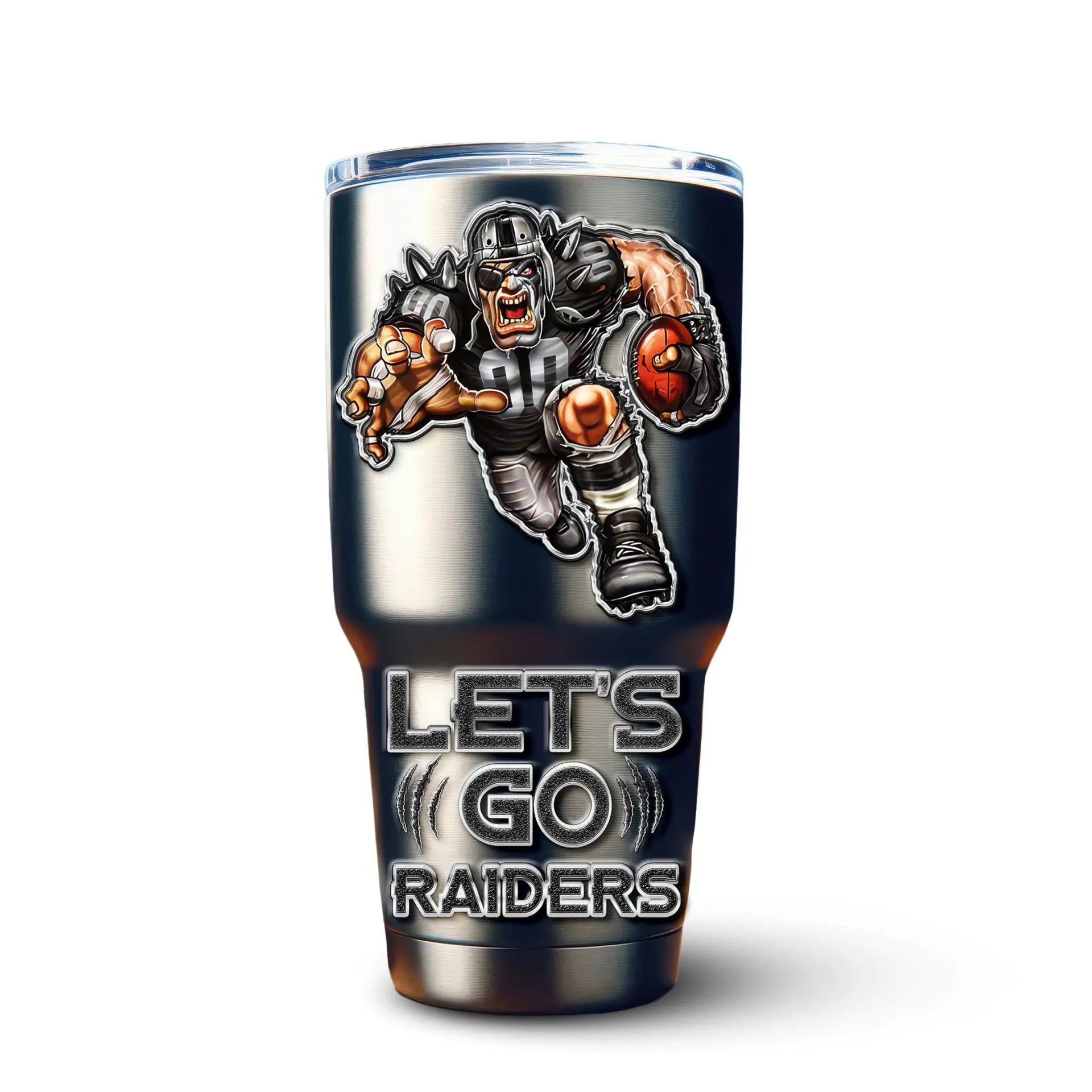 Las Vegas Raiders | PREMIUM TUMBLER TD – HuddleStyle.com - Image 4