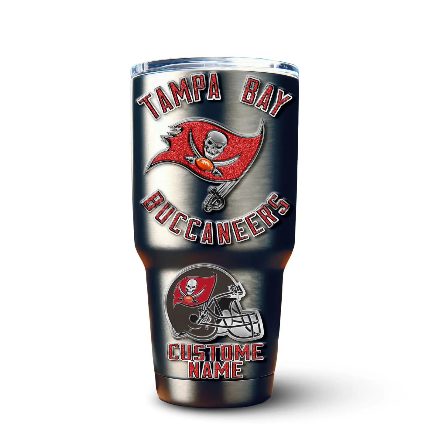 Tampa Bay Buccaneers | PREMIUM TUMBLER TD – HuddleStyle.com - Image 2