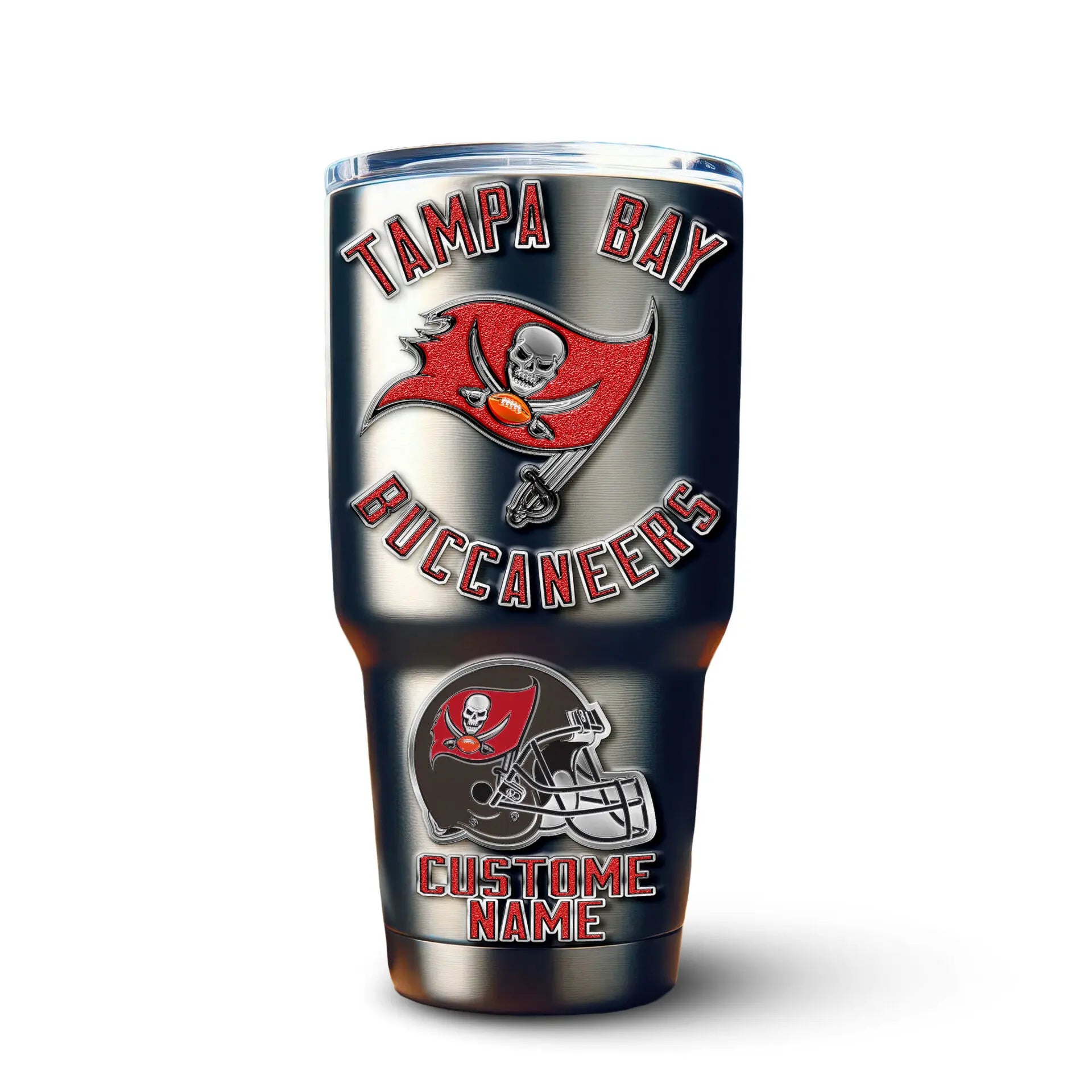 Tampa Bay Buccaneers | PREMIUM TUMBLER TD – HuddleStyle.com - Image 2