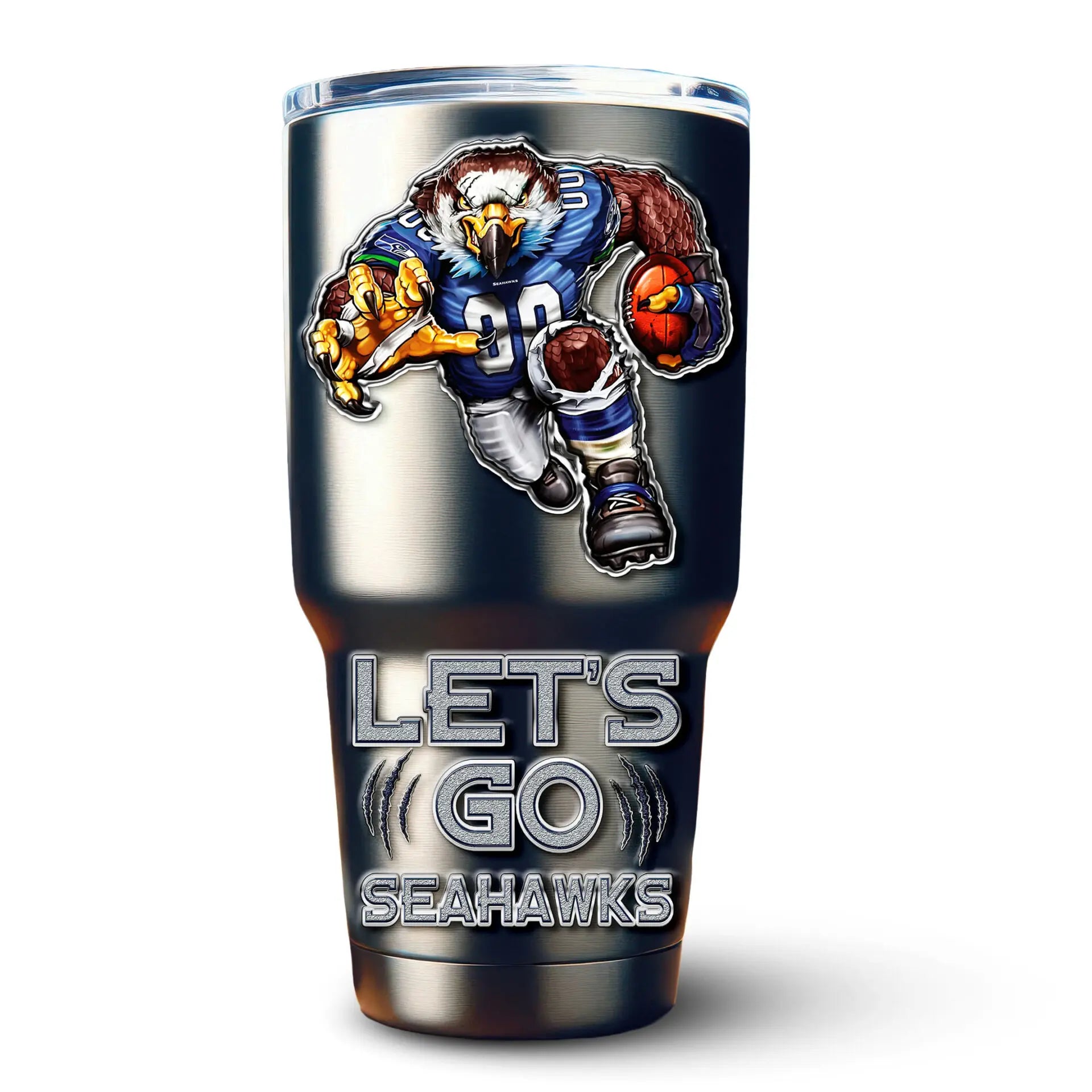 Seattle Seahawks | PREMIUM TUMBLER TD – HuddleStyle.com - Image 2