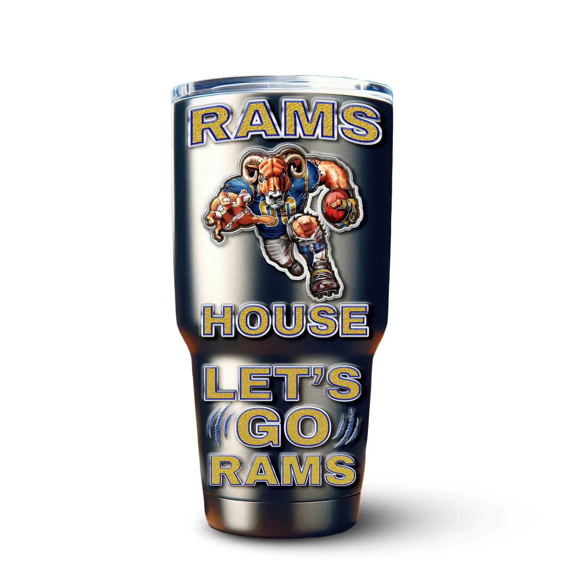 Los Angeles Rams | PREMIUM TUMBLER TD – HuddleStyle.com - Image 4