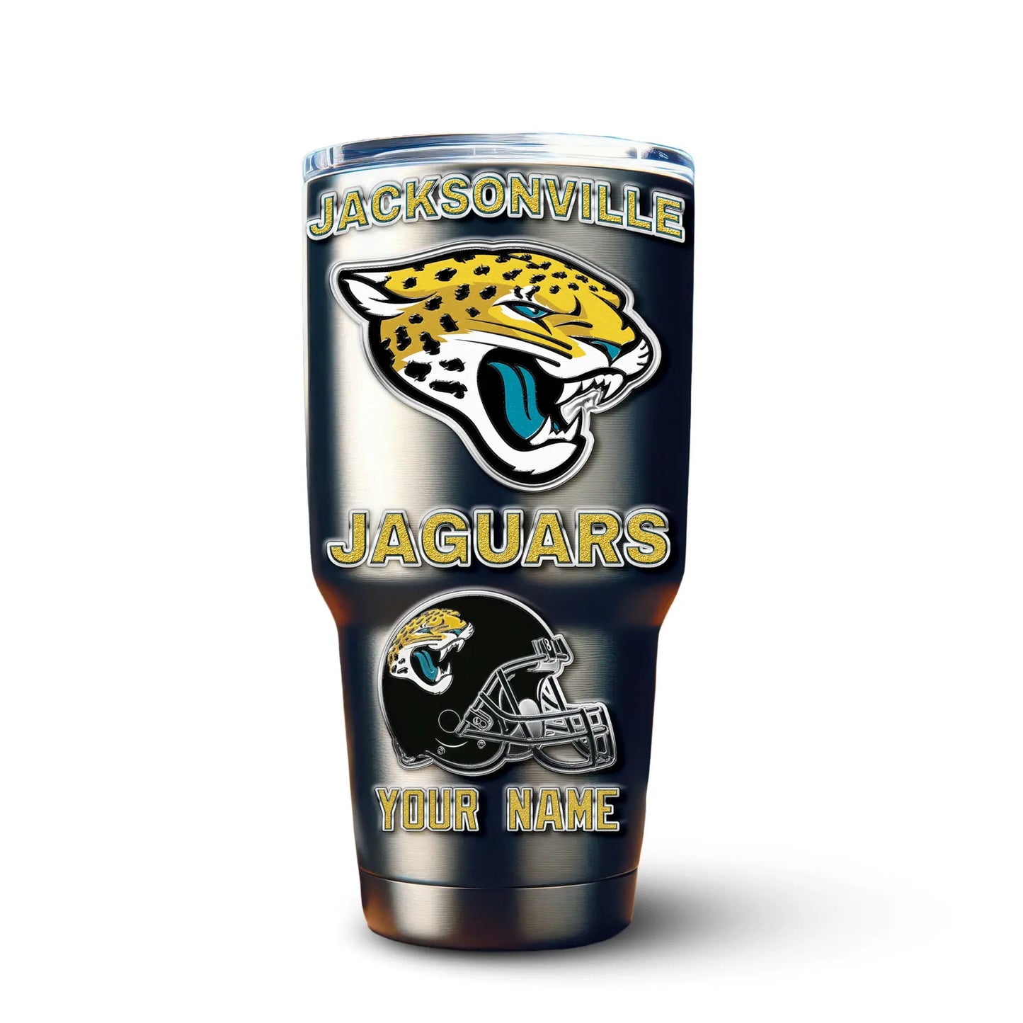 Jacksonville Jaguars | PREMIUM TUMBLER TD – HuddleStyle.com - Image 3