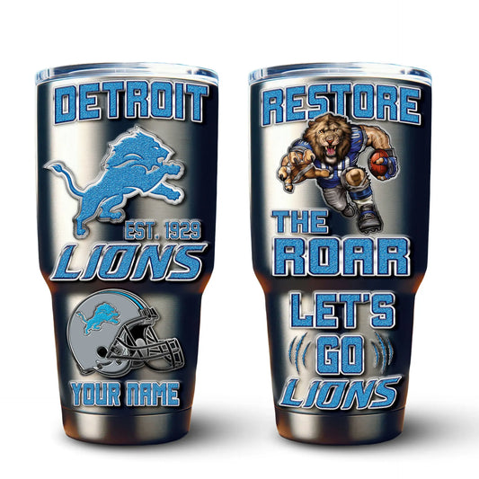Detroit Lions | PREMIUM TUMBLER TD – HuddleStyle.com - Main