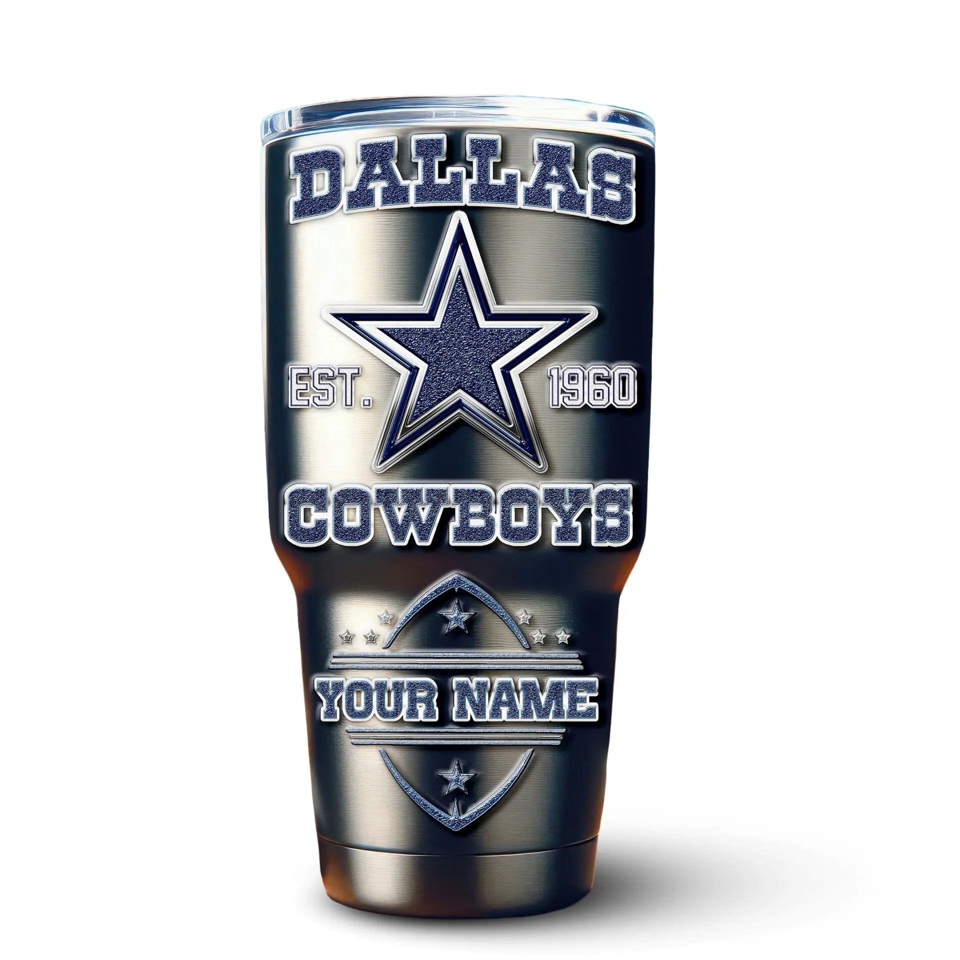 Dallas Cowboys | PREMIUM TUMBLER TD – HuddleStyle.com - Main