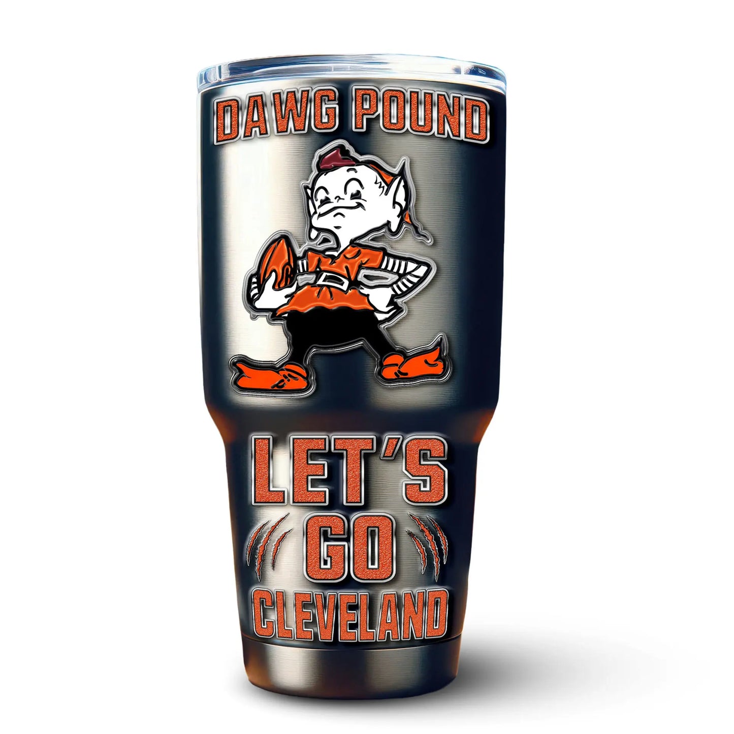 Cleveland Browns | PREMIUM TUMBLER TD – HuddleStyle.com - Image 3