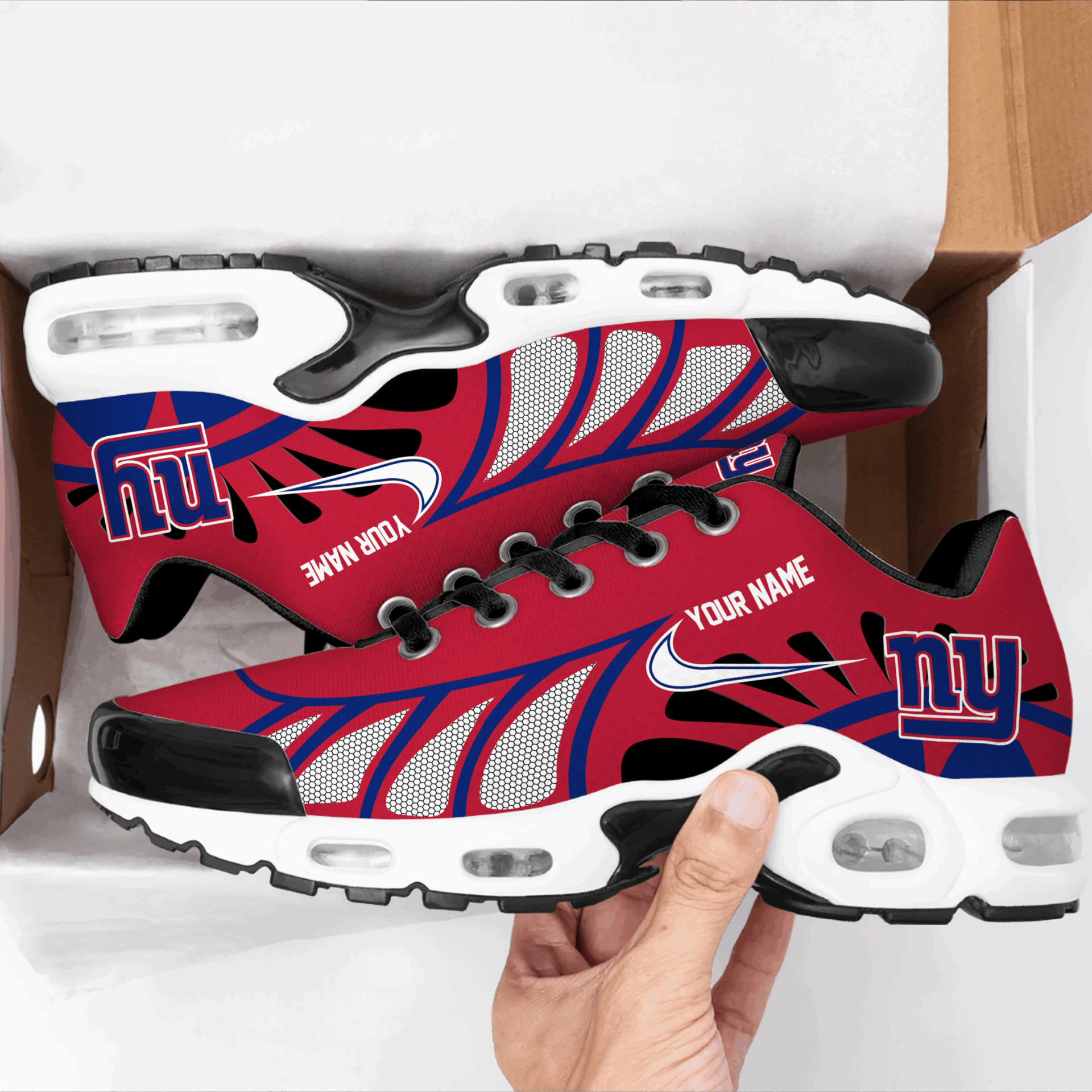 New York Giants | Personalized Air Max Shoes Limited Edition TD 050625 – HuddleStyle.com - Image 5