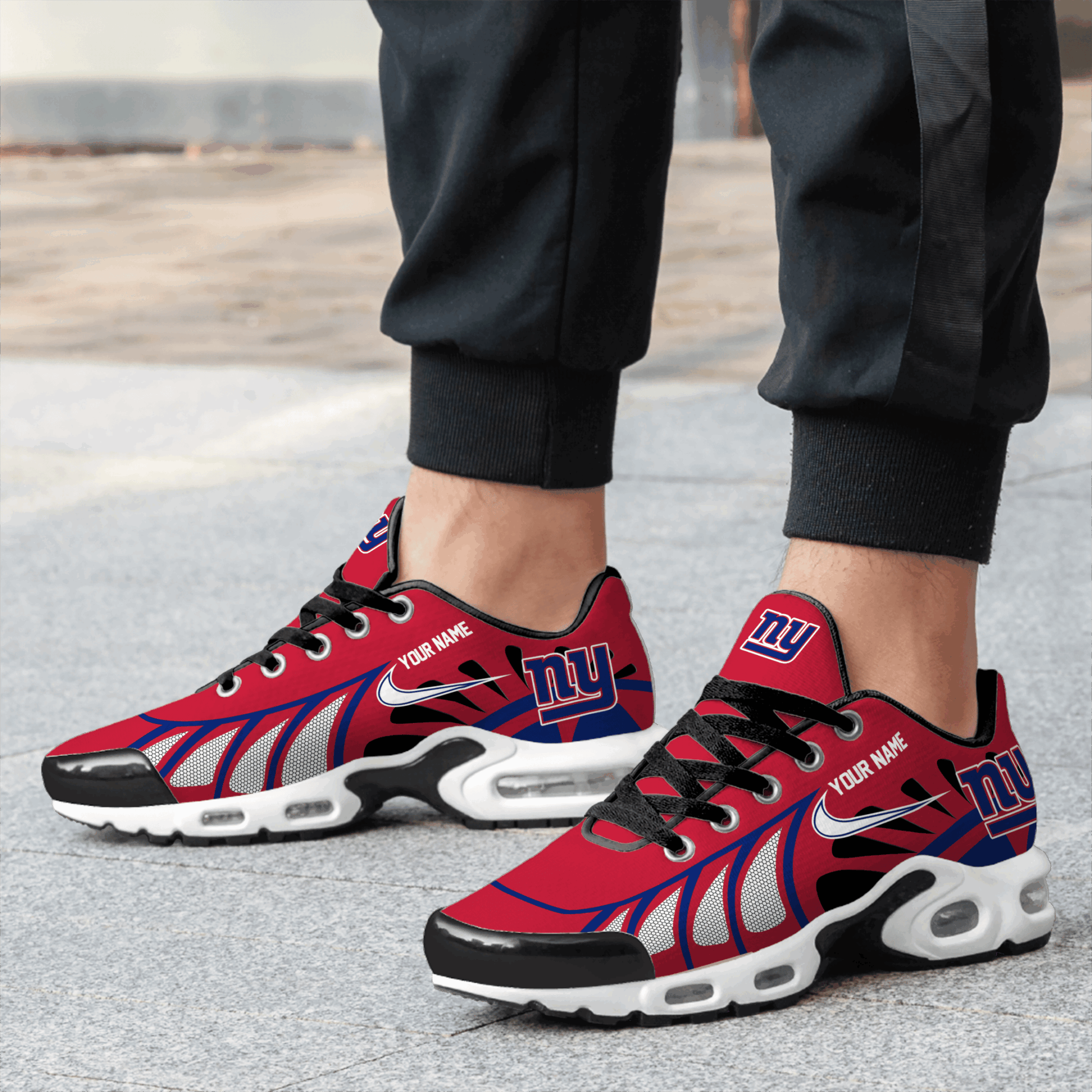 New York Giants | Personalized Air Max Shoes Limited Edition TD 050625 – HuddleStyle.com - Image 3