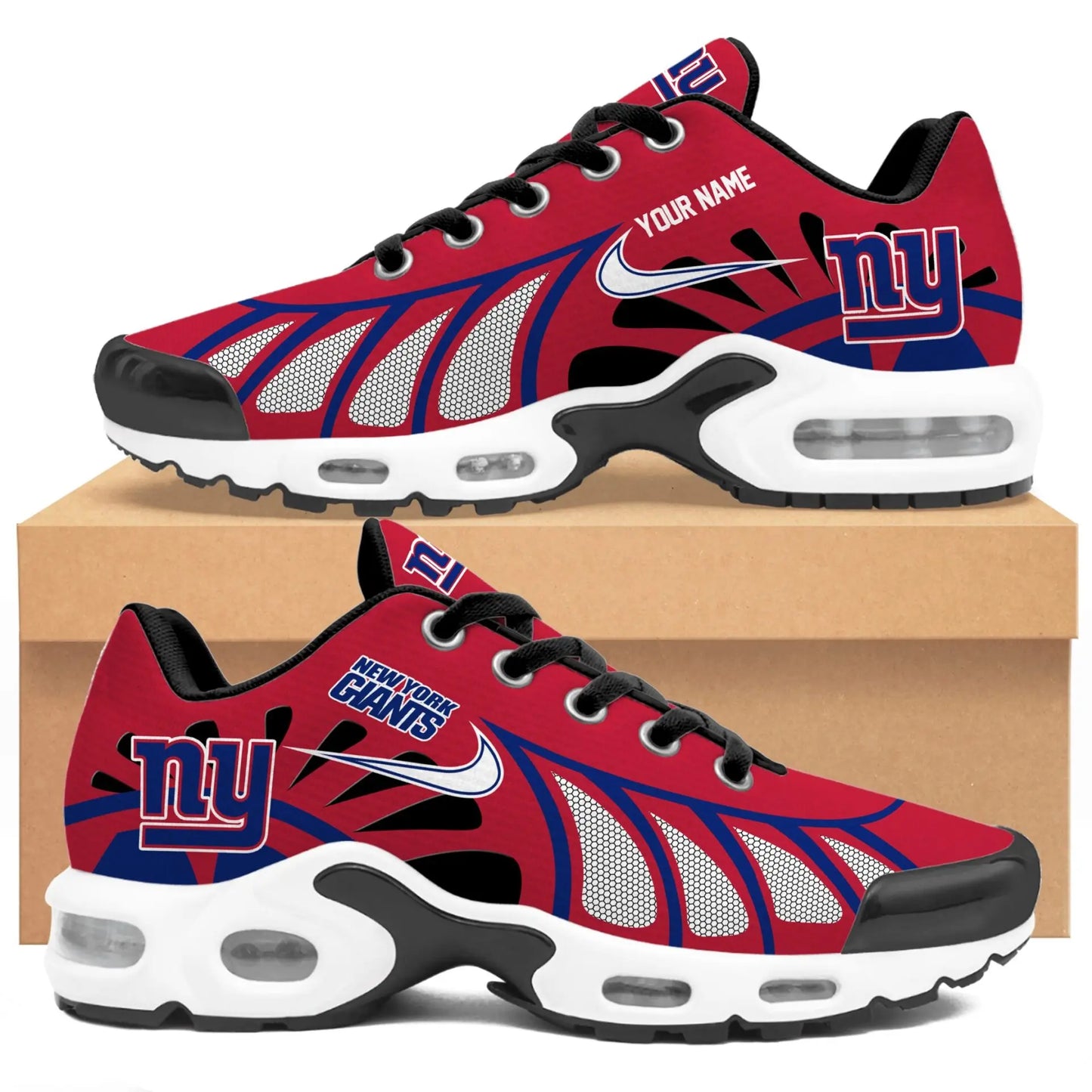 New York Giants | Personalized Air Max Shoes Limited Edition TD 050625 – HuddleStyle.com - Image 2