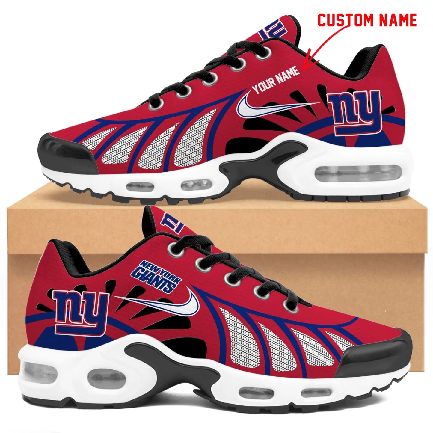 New York Giants | Personalized Air Max Shoes Limited Edition TD 050625 – HuddleStyle.com - Image 4