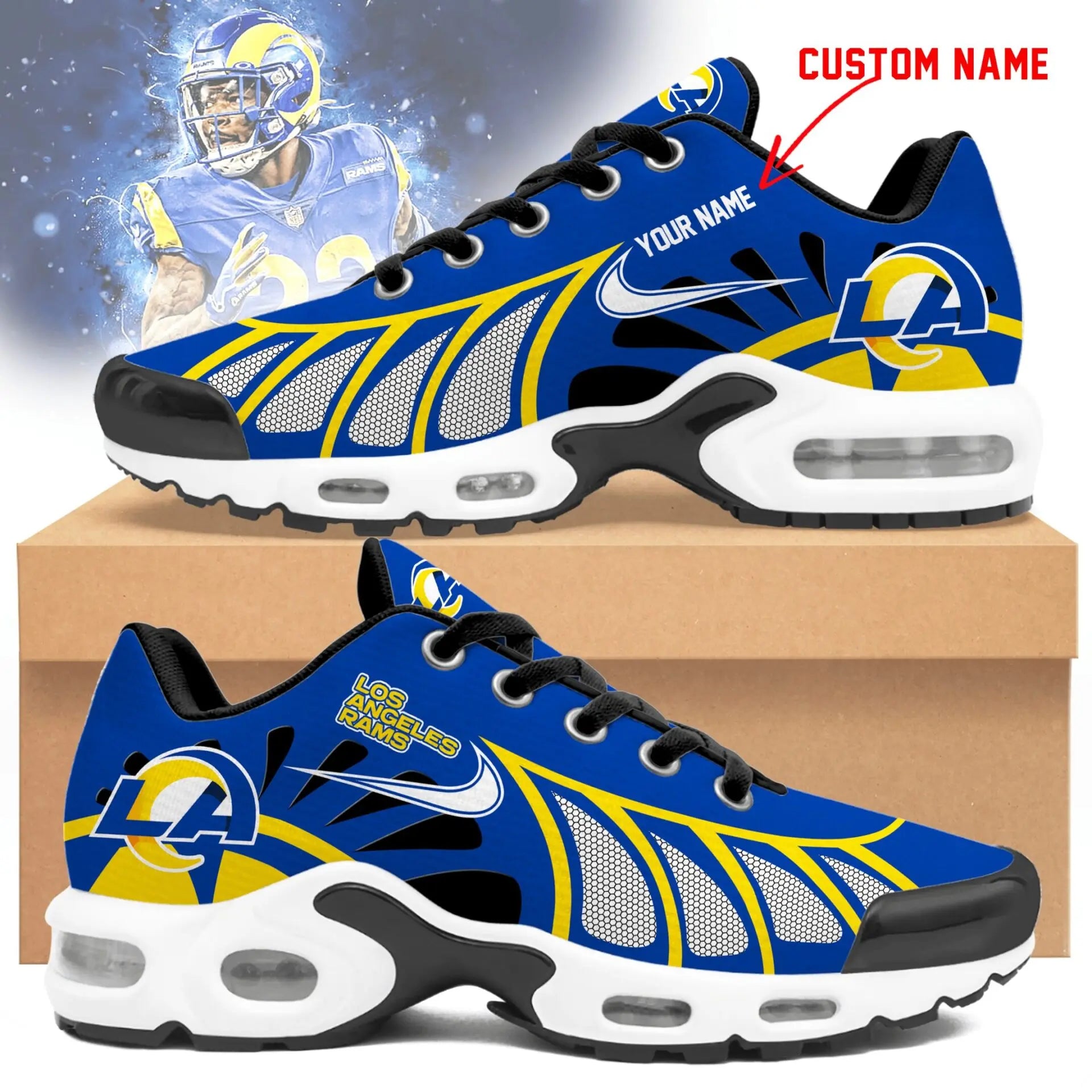 Los Angeles Rams | Personalized Air Max Shoes Limited Edition TD 050625 – HuddleStyle.com - Image 5