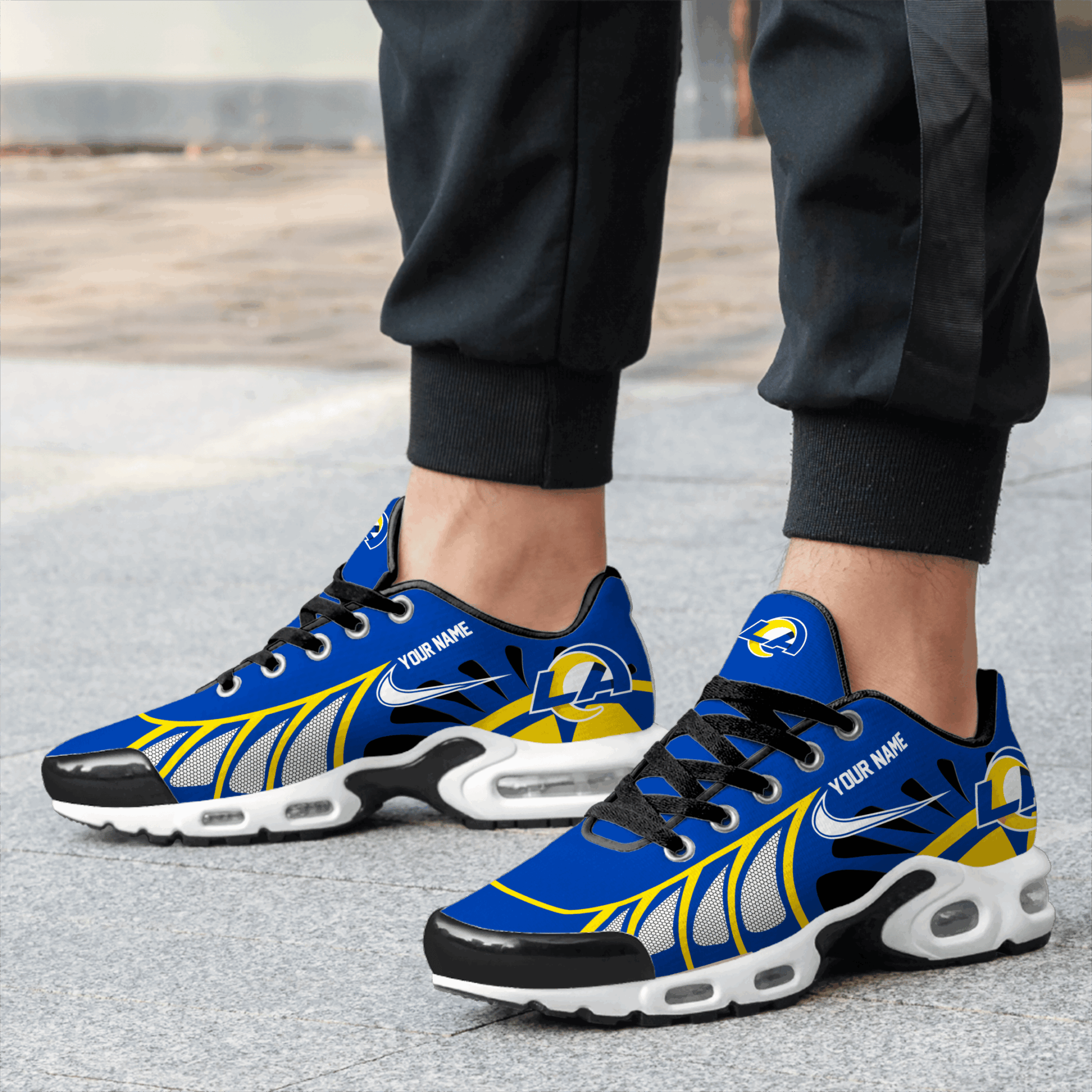 Los Angeles Rams | Personalized Air Max Shoes Limited Edition TD 050625 – HuddleStyle.com - Main