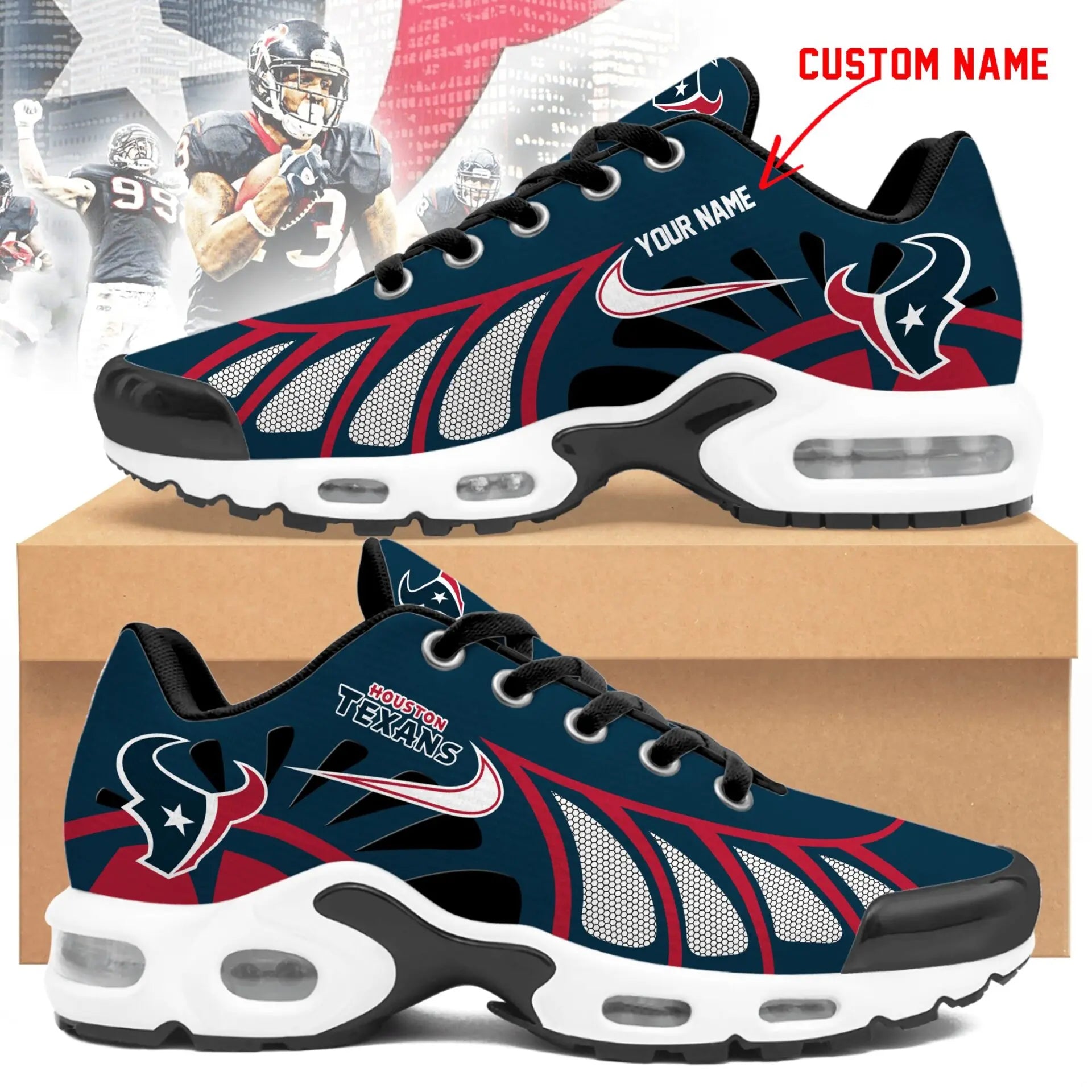 Houston Texans | Personalized Air Max Shoes Limited Edition TD 050625 – HuddleStyle.com - Image 3